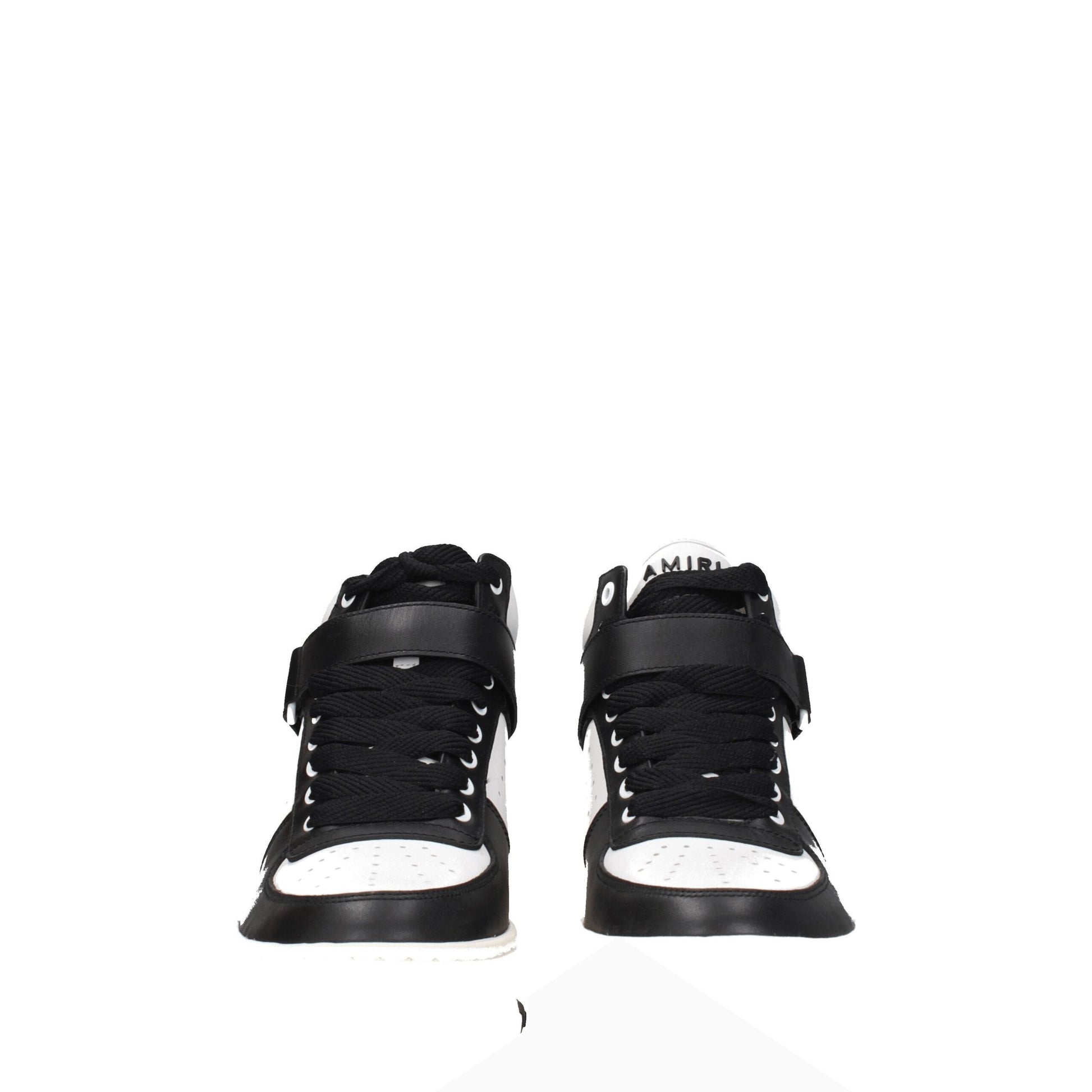 Black Leather Sneakers