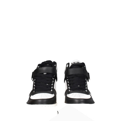 Black Leather Sneakers
