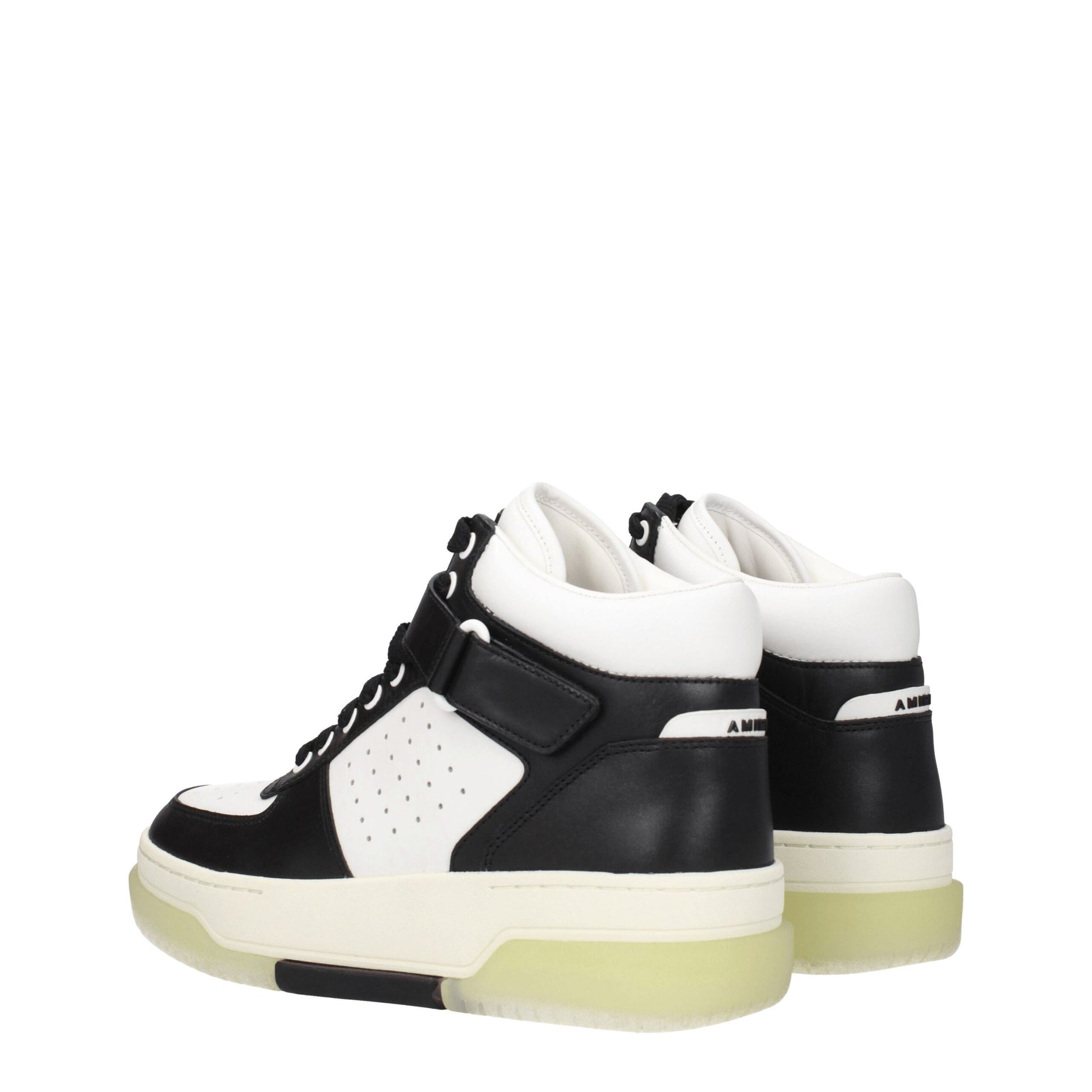 Black Leather Sneakers
