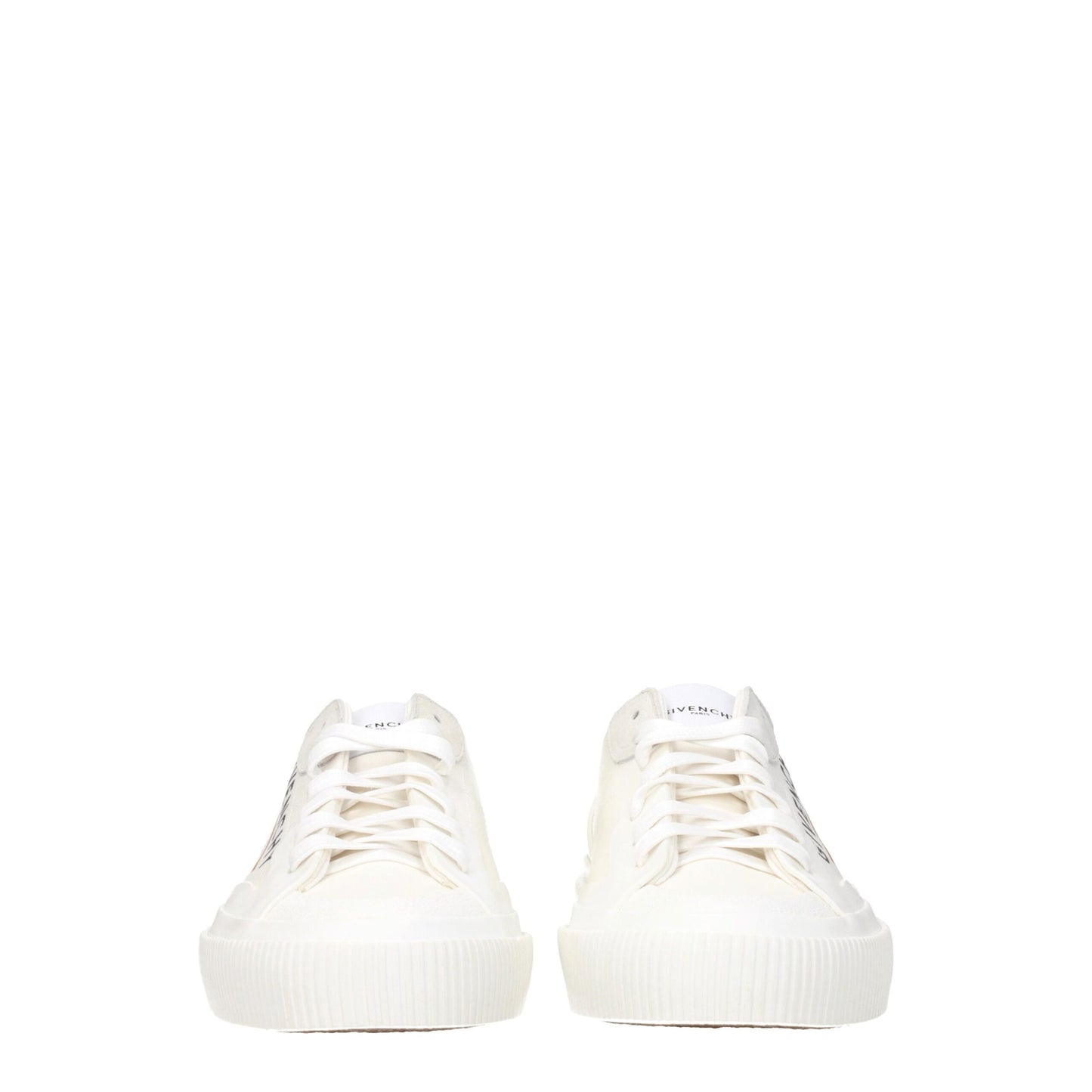 Beige Fabric Low Tops