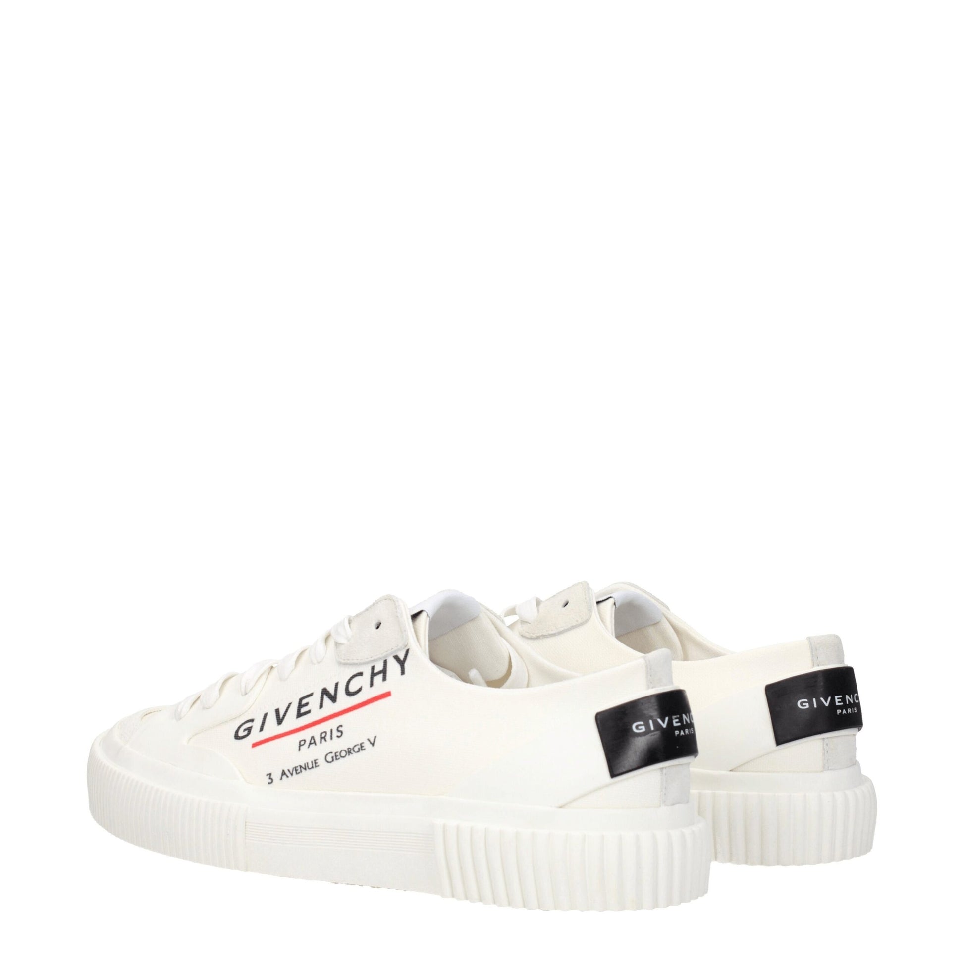 Beige Fabric Low Tops