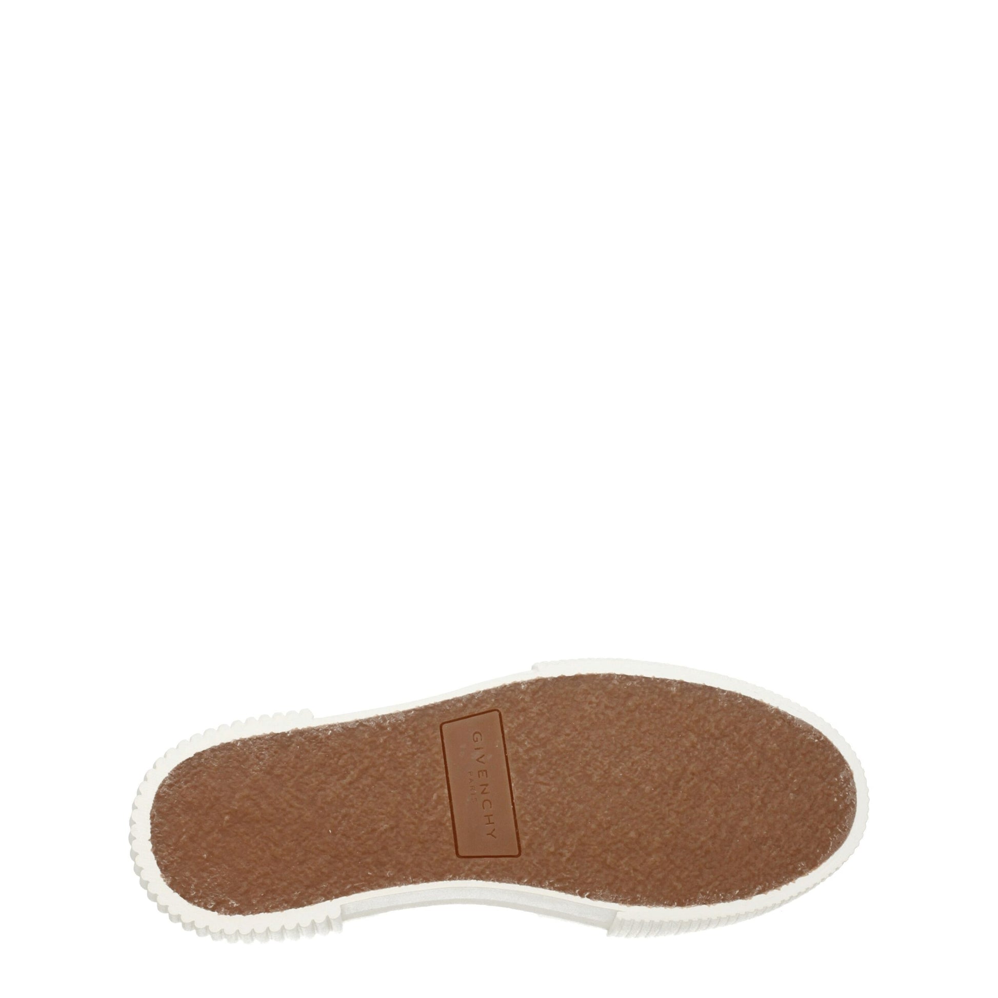 Beige Fabric Low Tops