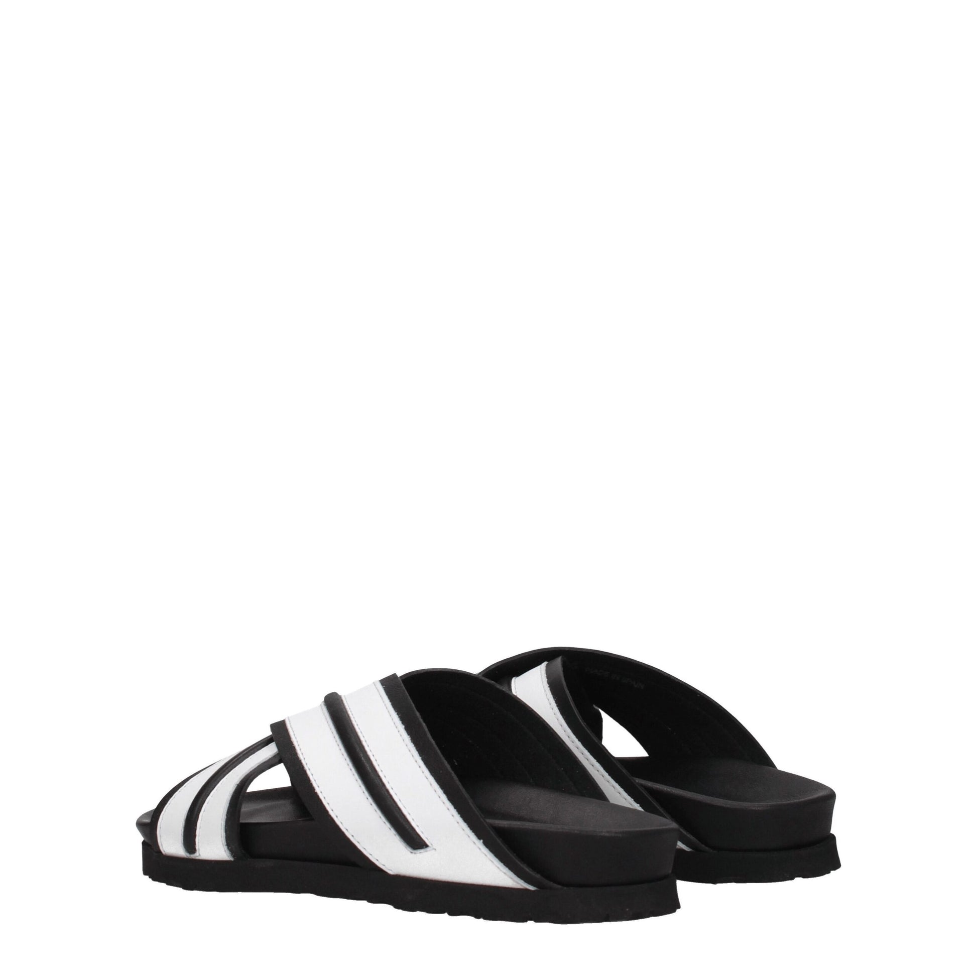 White Leather Slipper