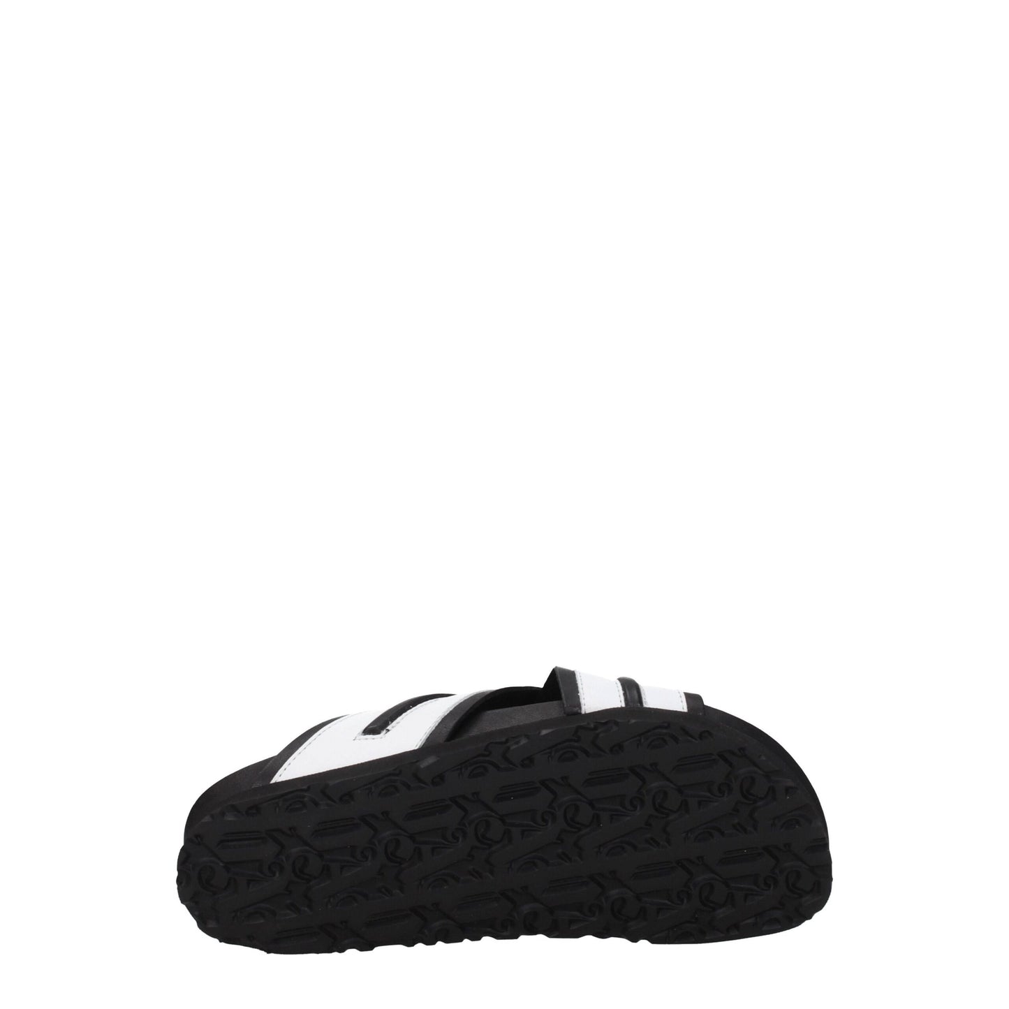 White Leather Slipper