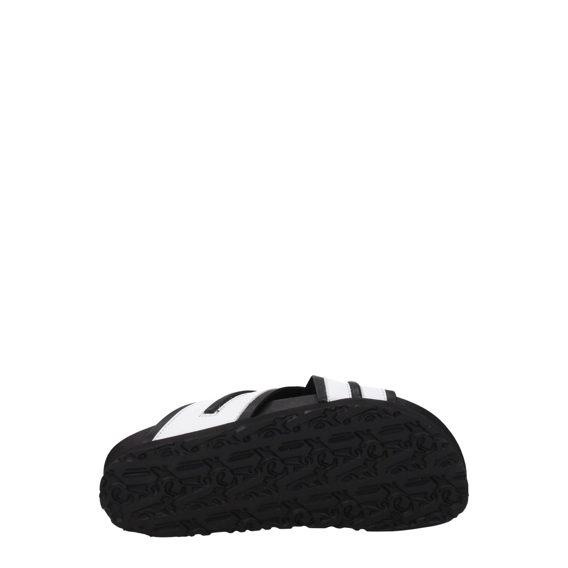 White Leather Slipper