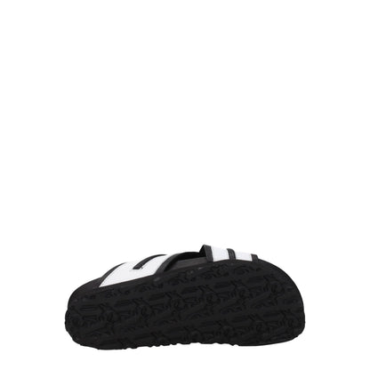 White Leather Slipper