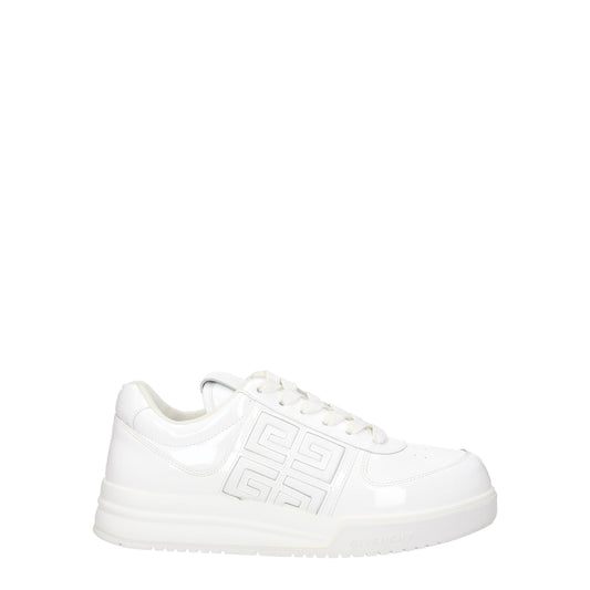 White Leather Low Tops