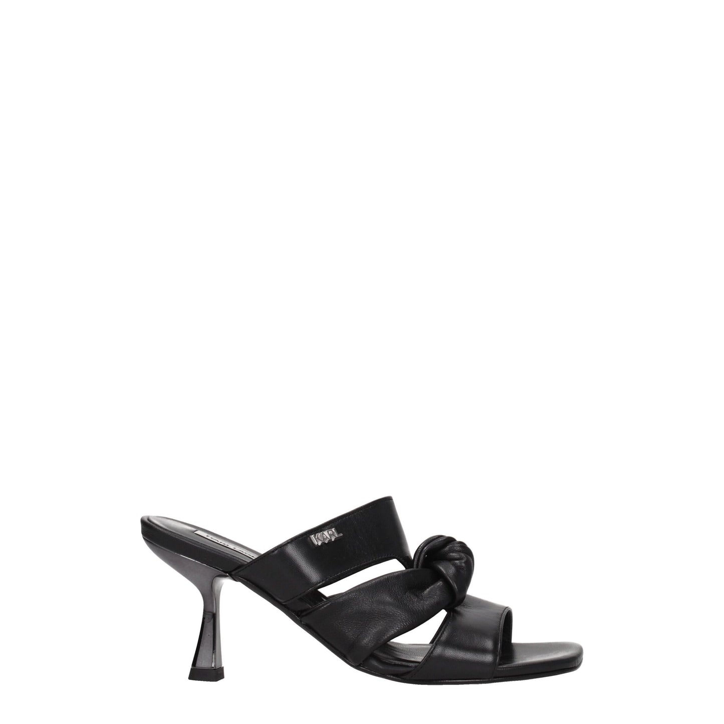 Black Leather Sandal