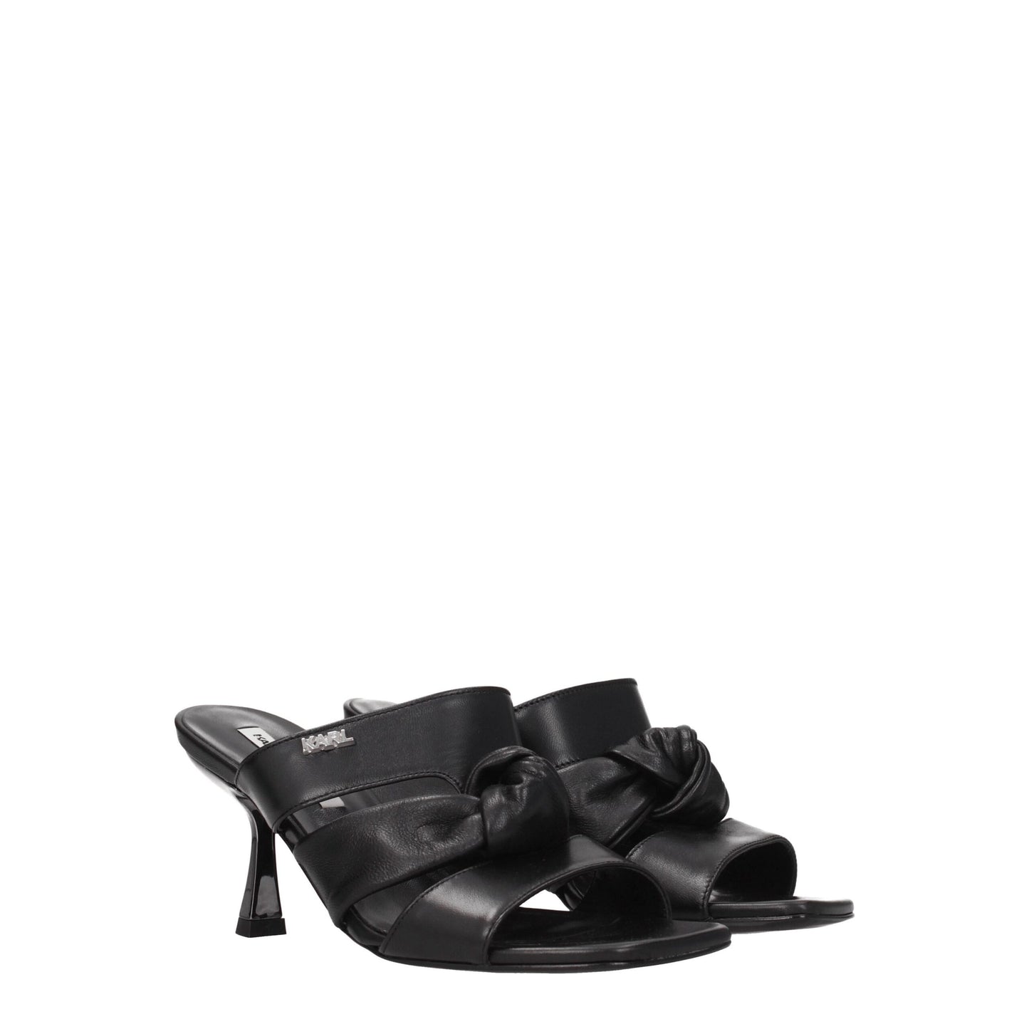 Black Leather Sandal