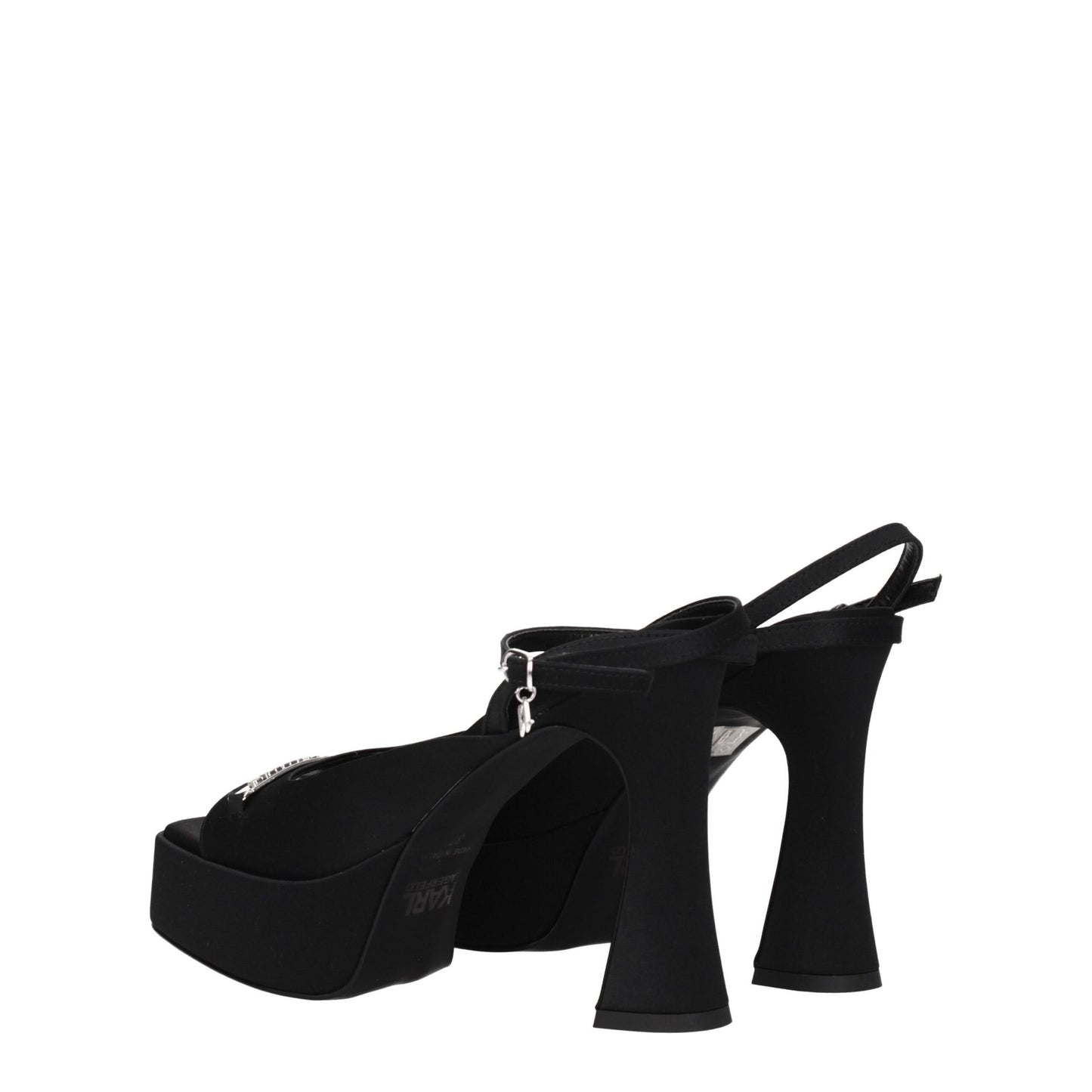 Black Fabric Platforms