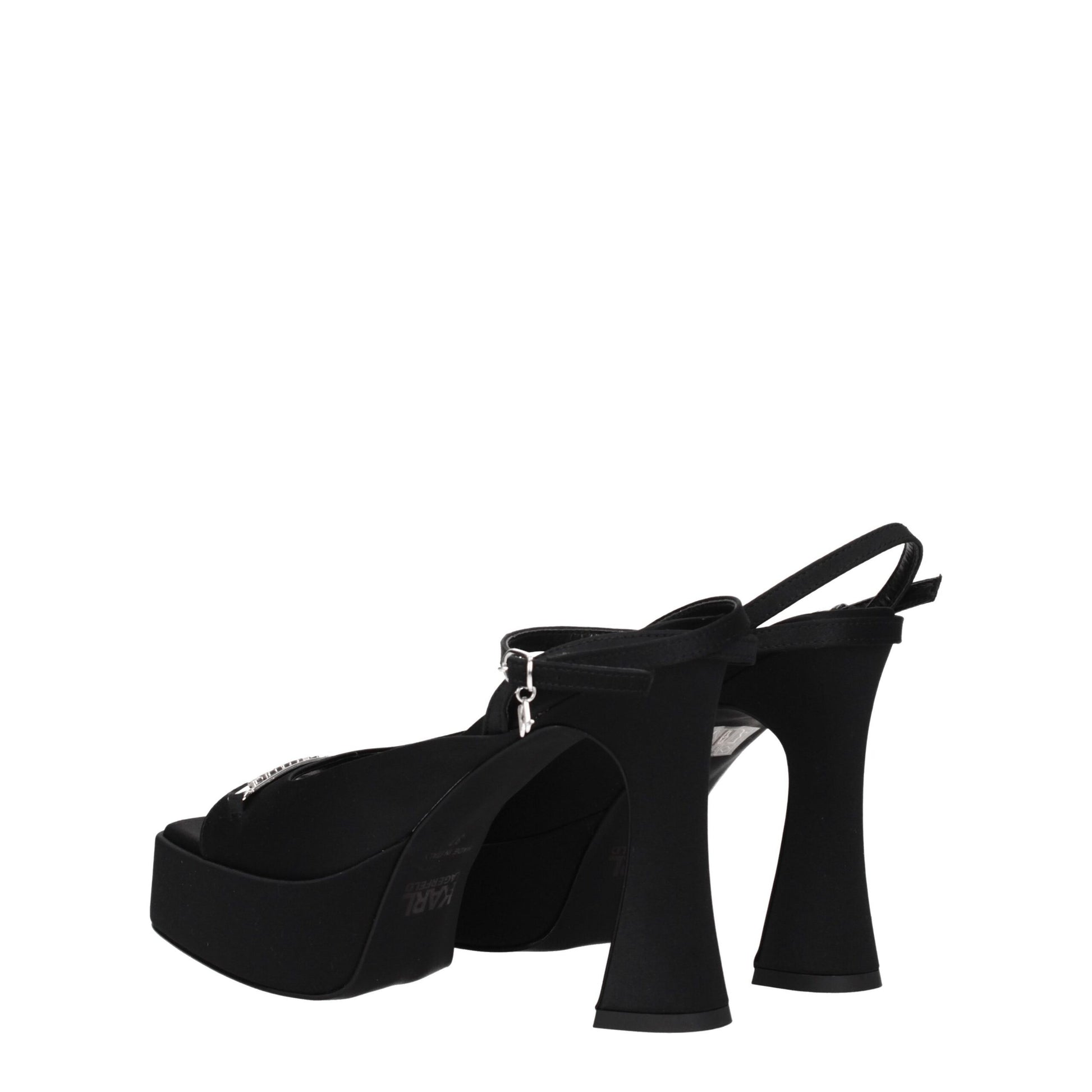 Black Fabric Platforms