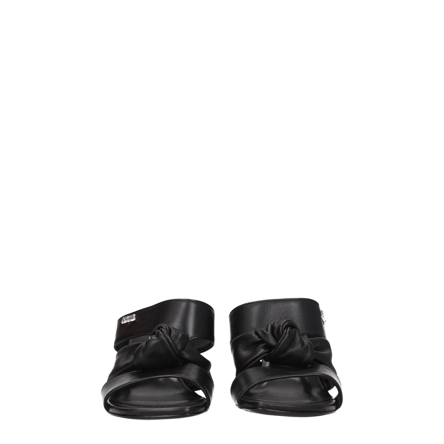 Black Leather Sandal