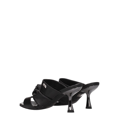 Black Leather Sandal