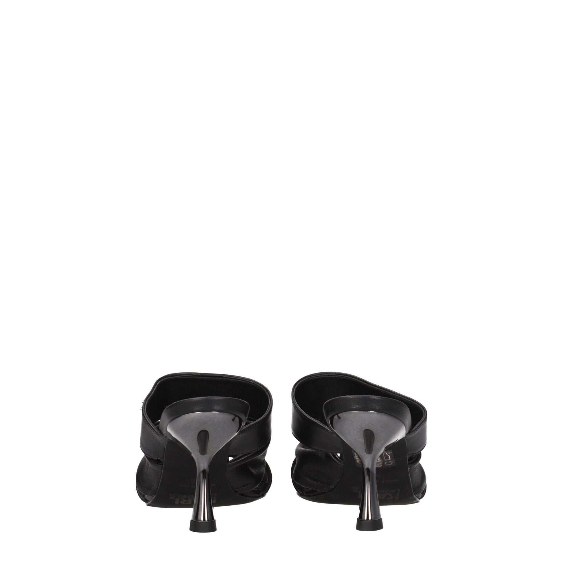 Black Leather Sandal