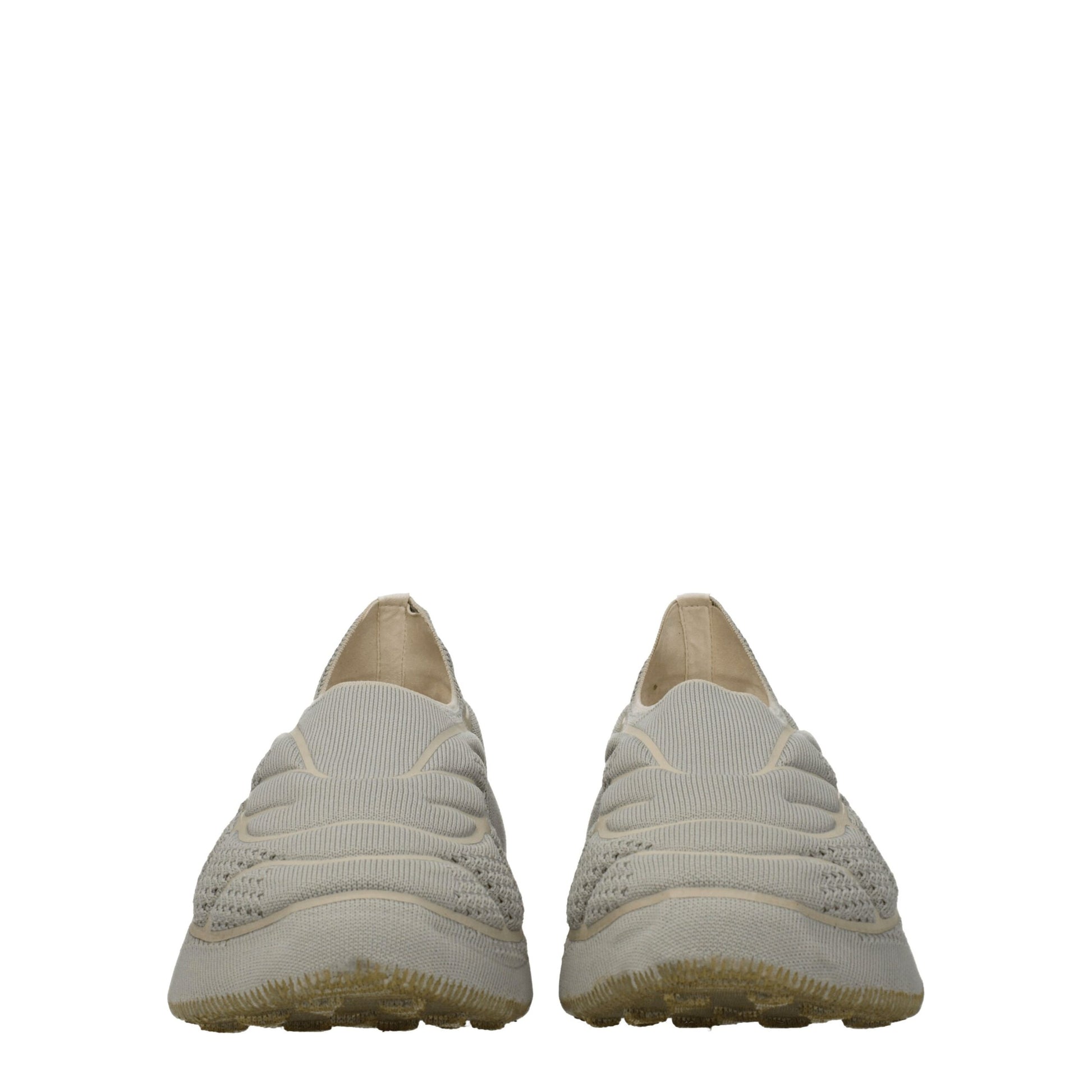 Gray Fabric Athletic Sneakers