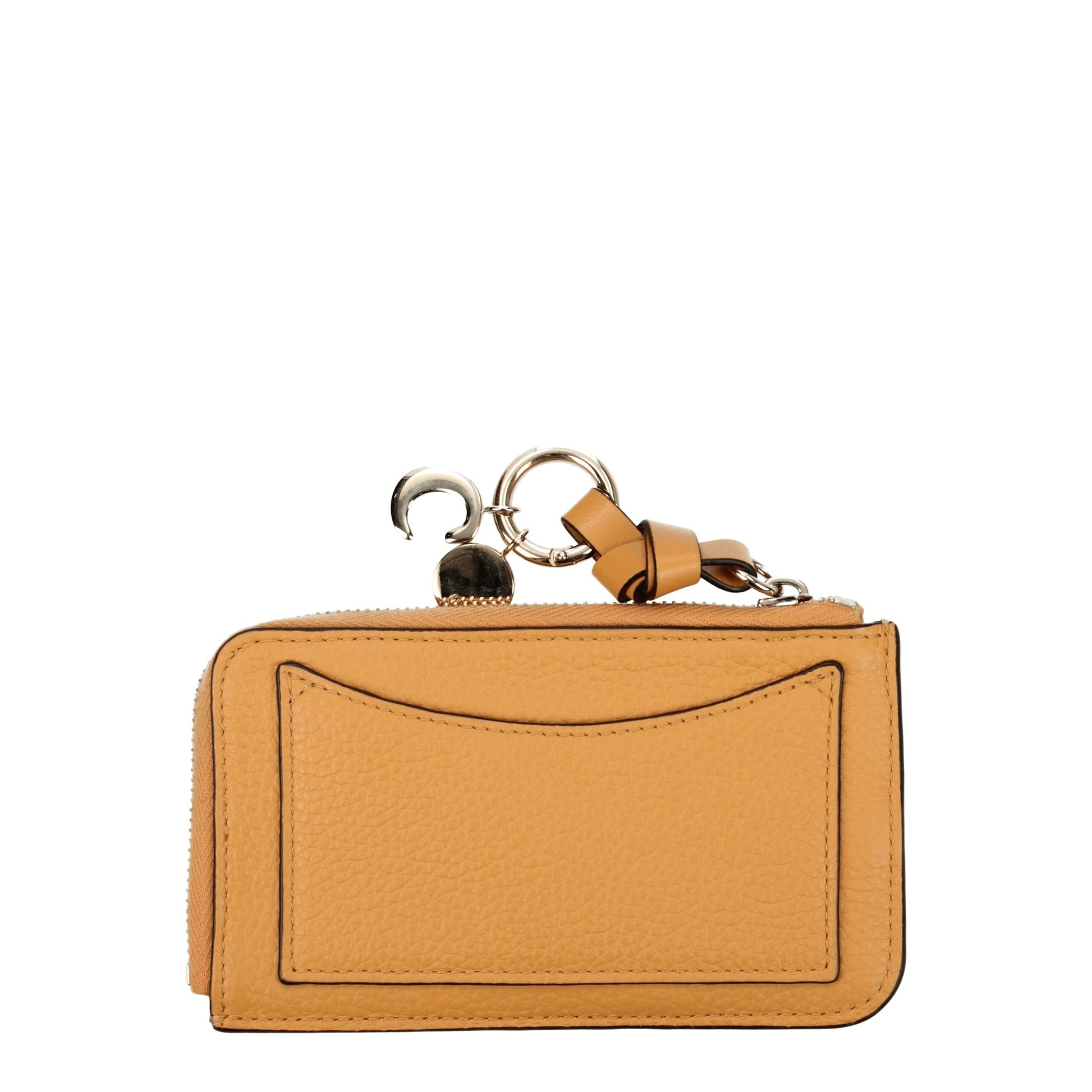 Orange Leather Wallets