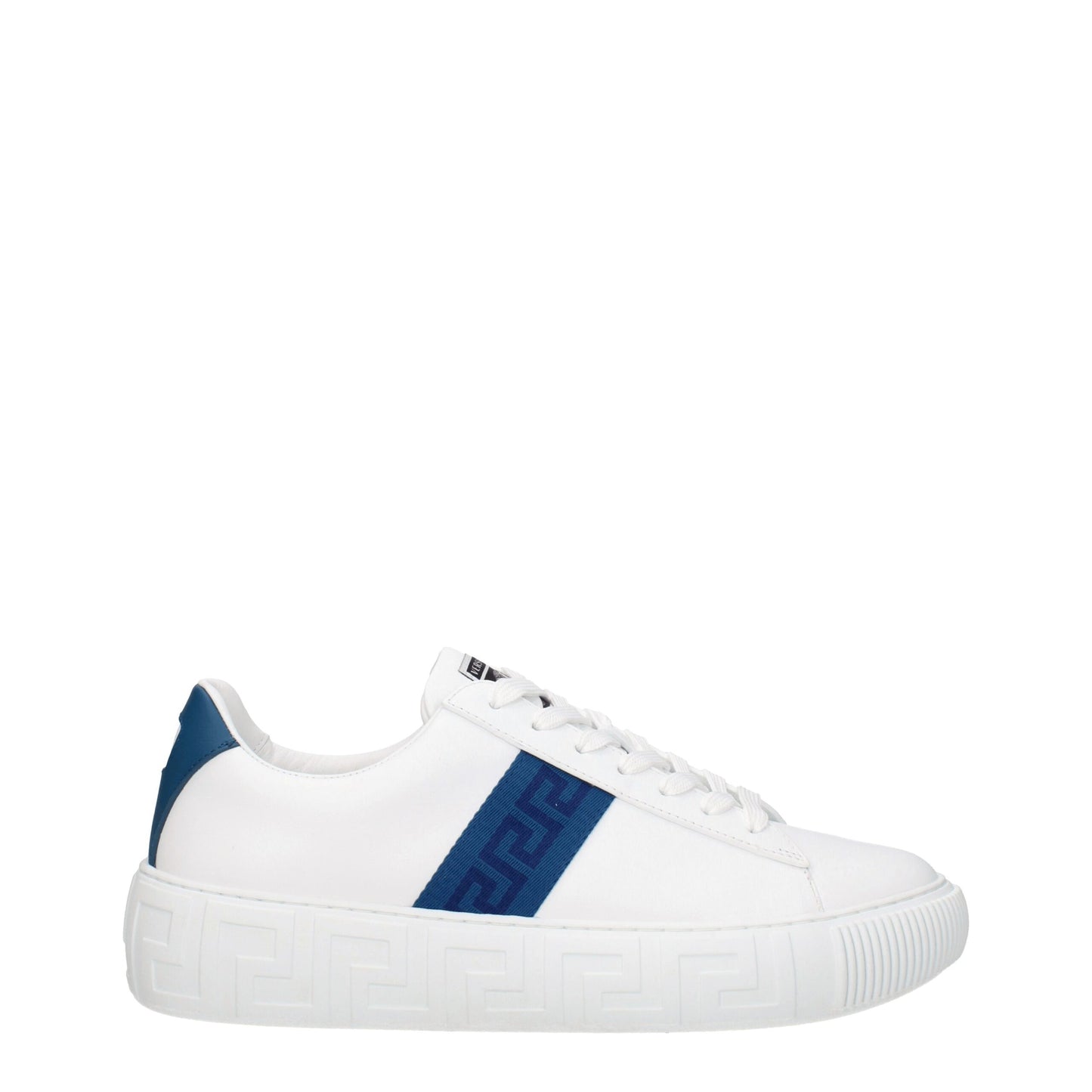 White Leather Low Tops