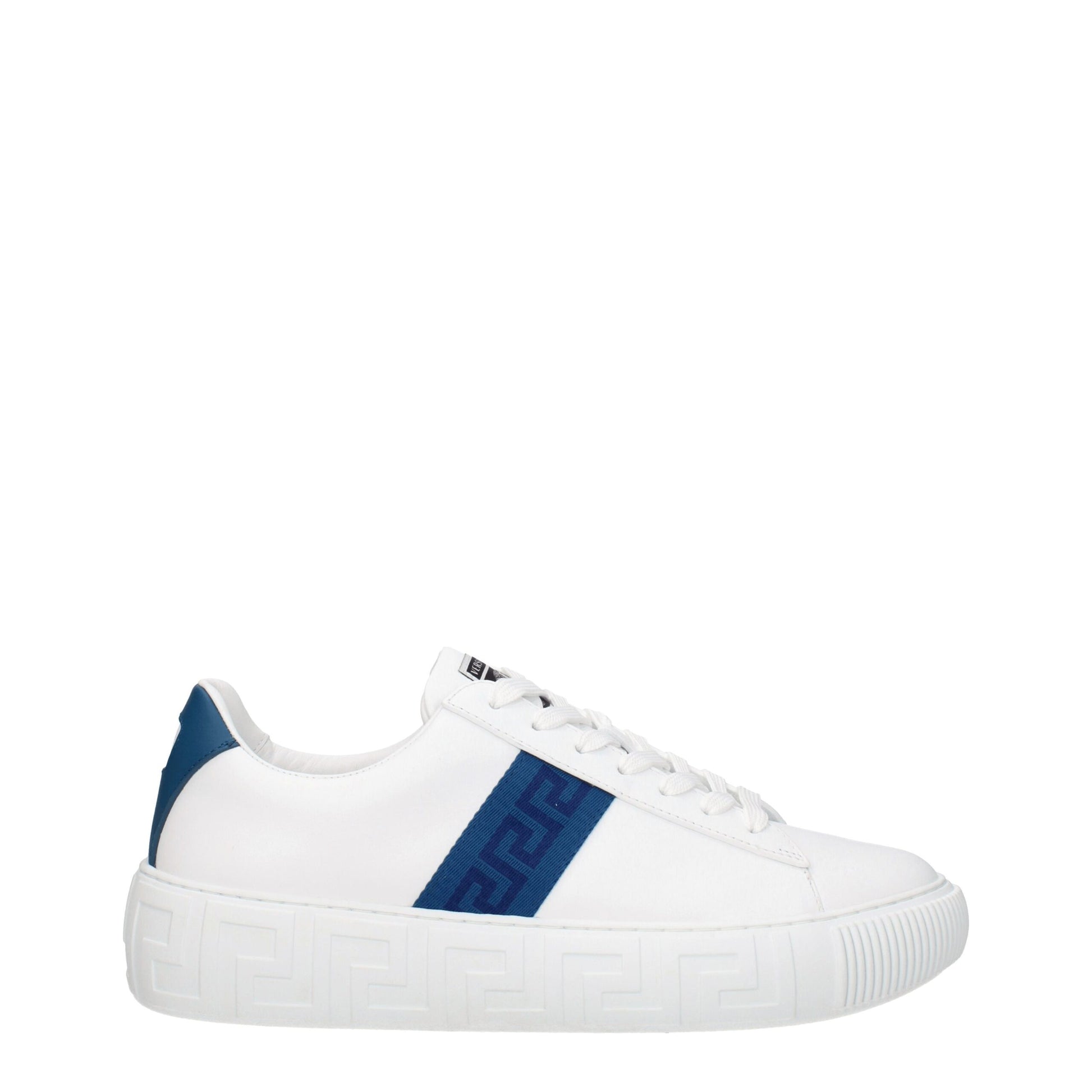 White Leather Low Tops
