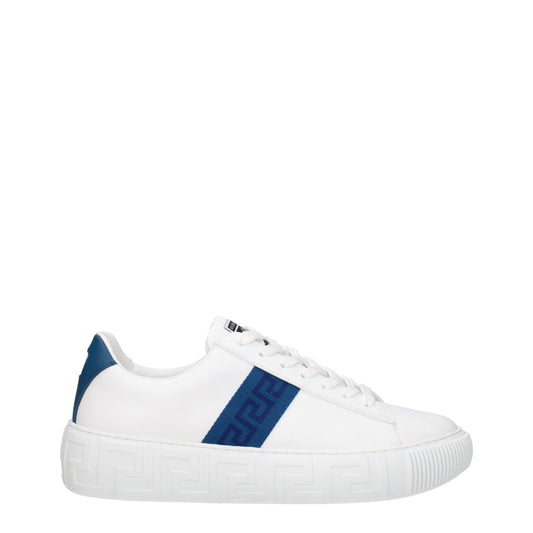 White Leather Low Tops