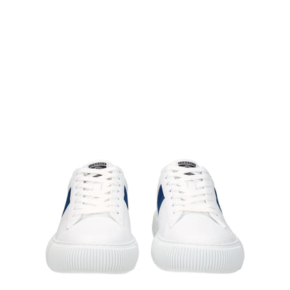 White Leather Low Tops