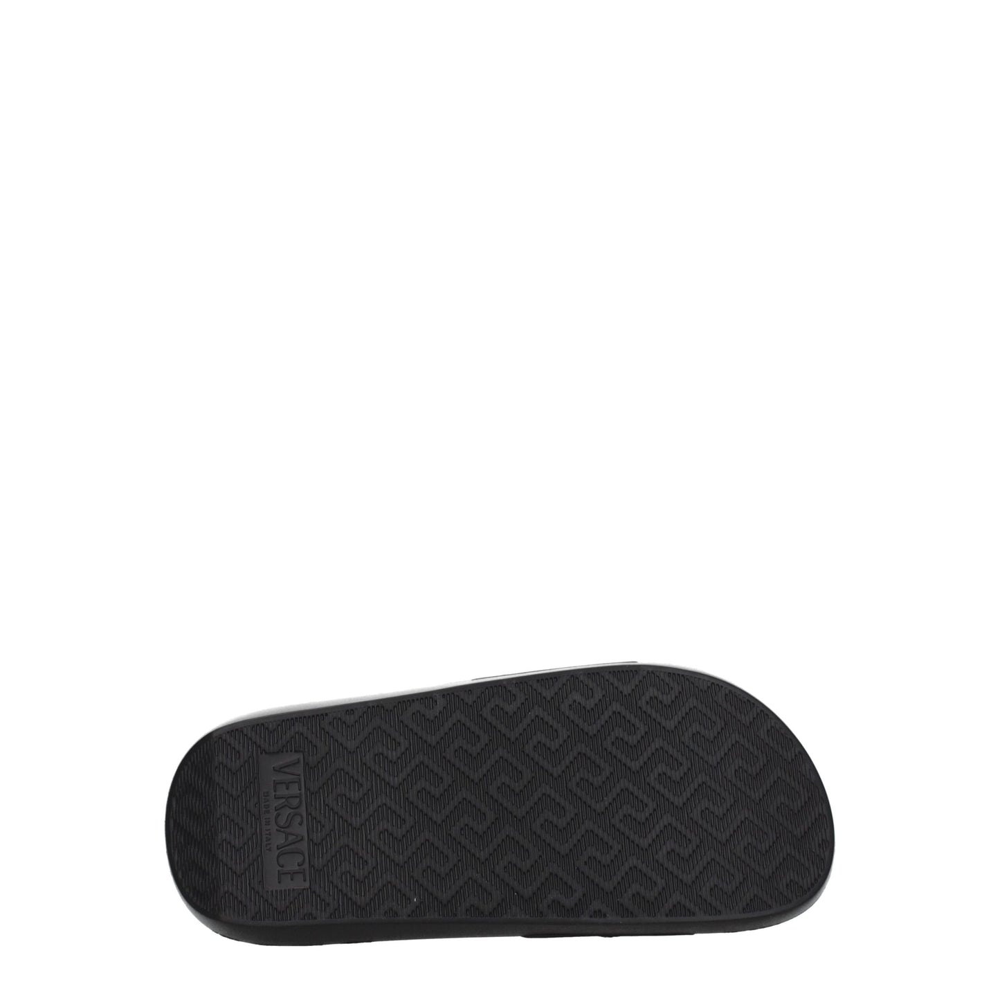 Black Leather Slipper