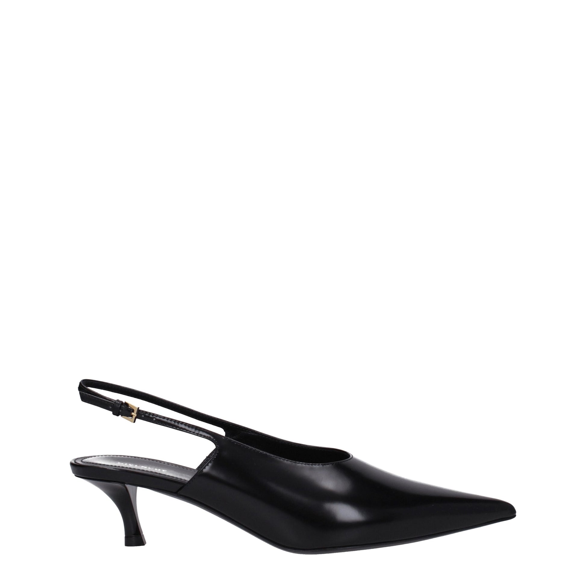 Black Leather Sandal