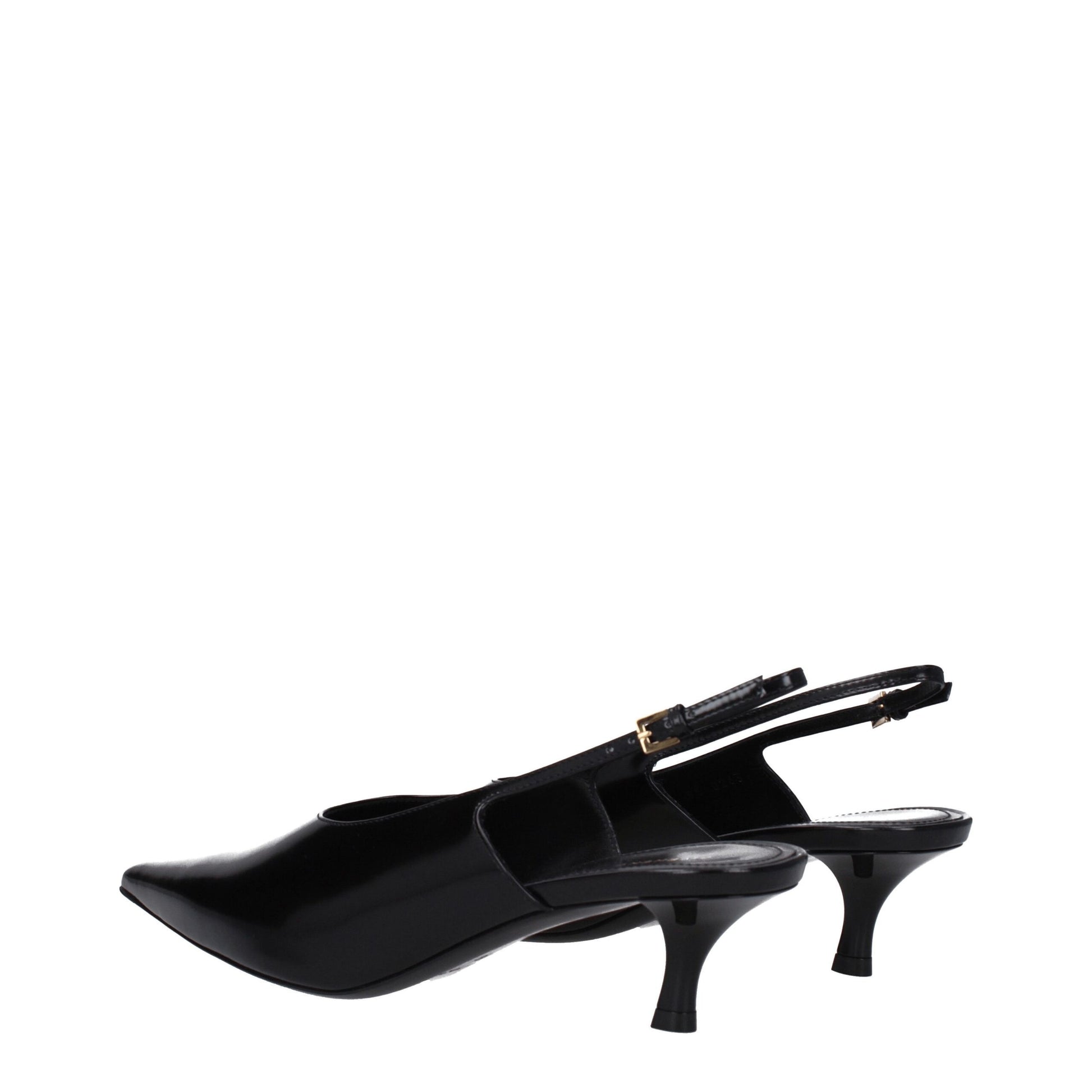 Black Leather Sandal