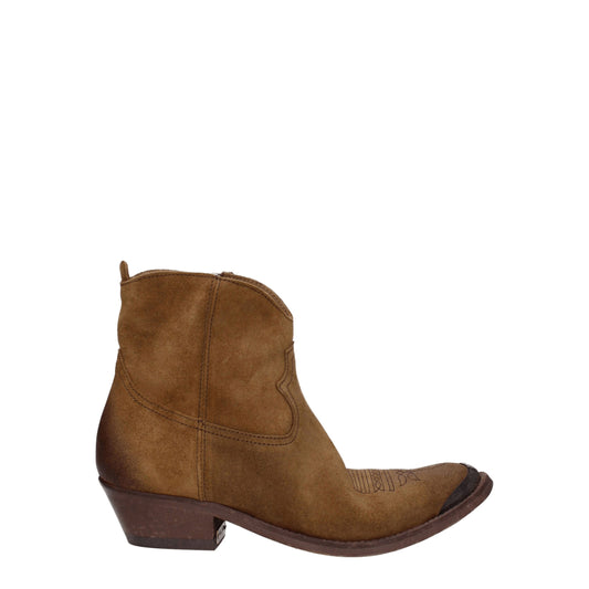 Brown Leather Ankle Boots