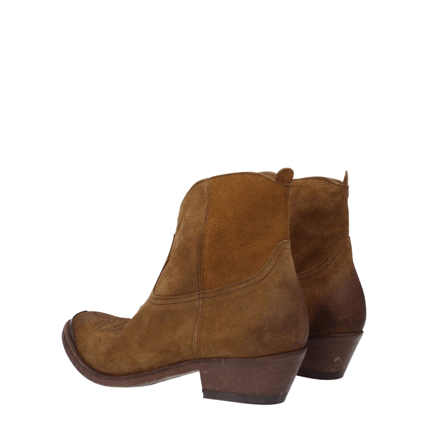 Brown Leather Ankle Boots