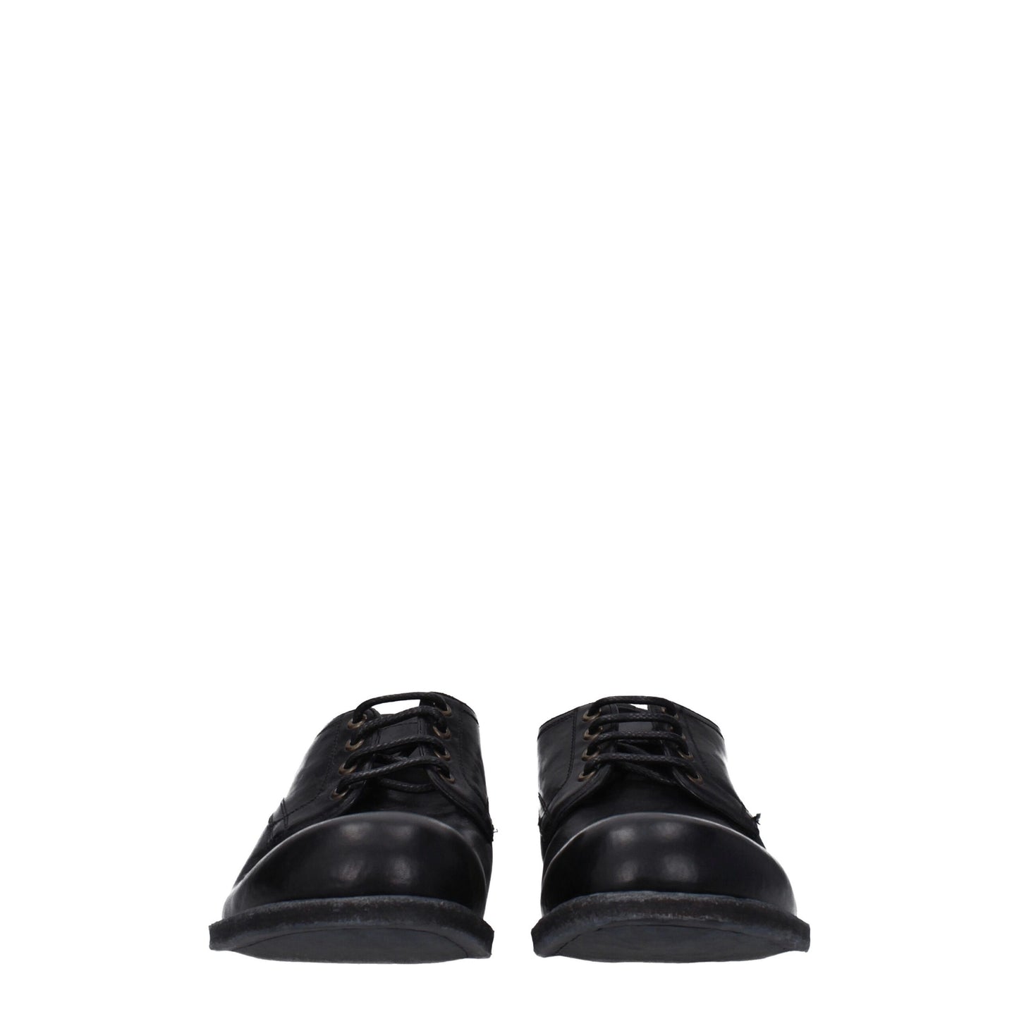 Black Leather Oxfords And Derby