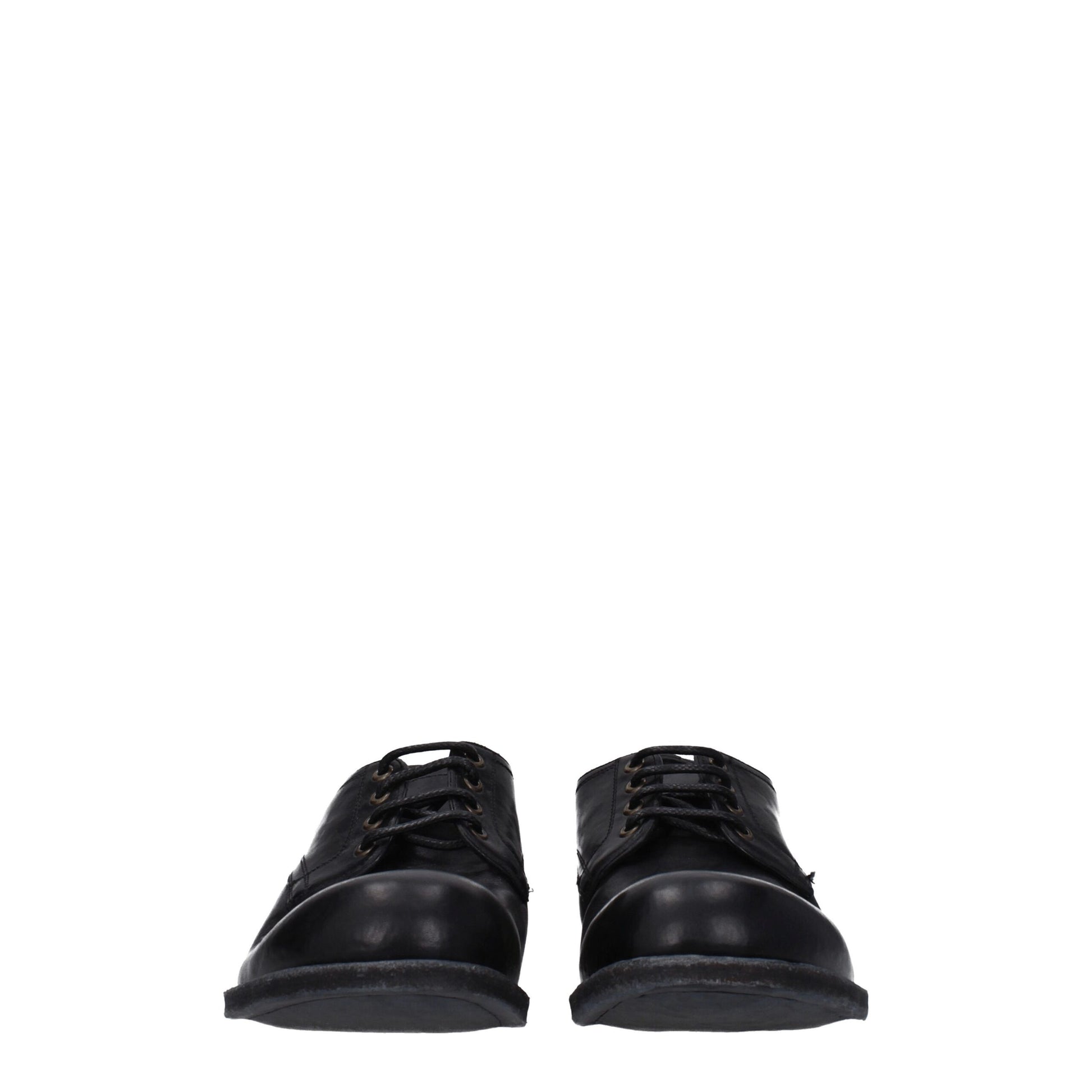 Black Leather Oxfords And Derby