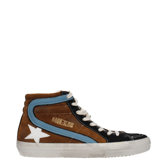 Brown Leather High Tops