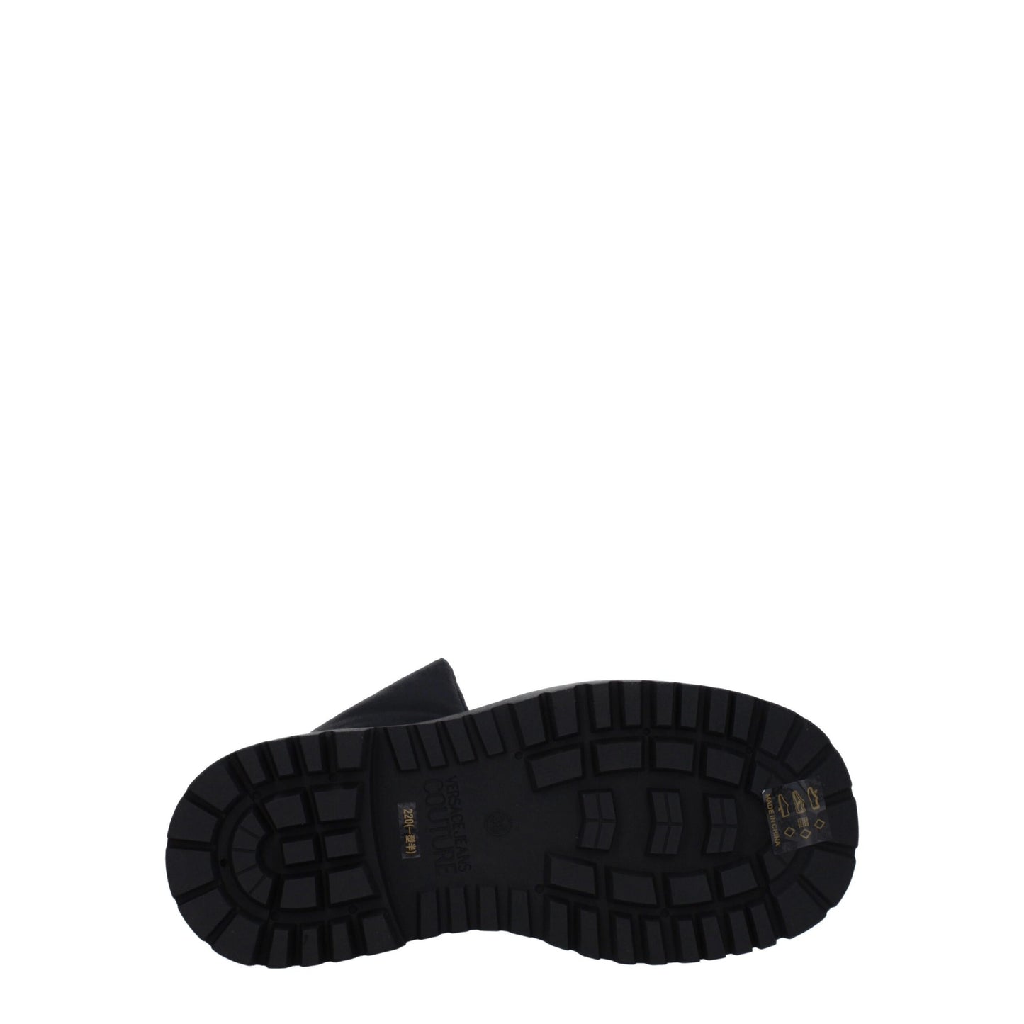 Black Polyethylene Ankle Boots