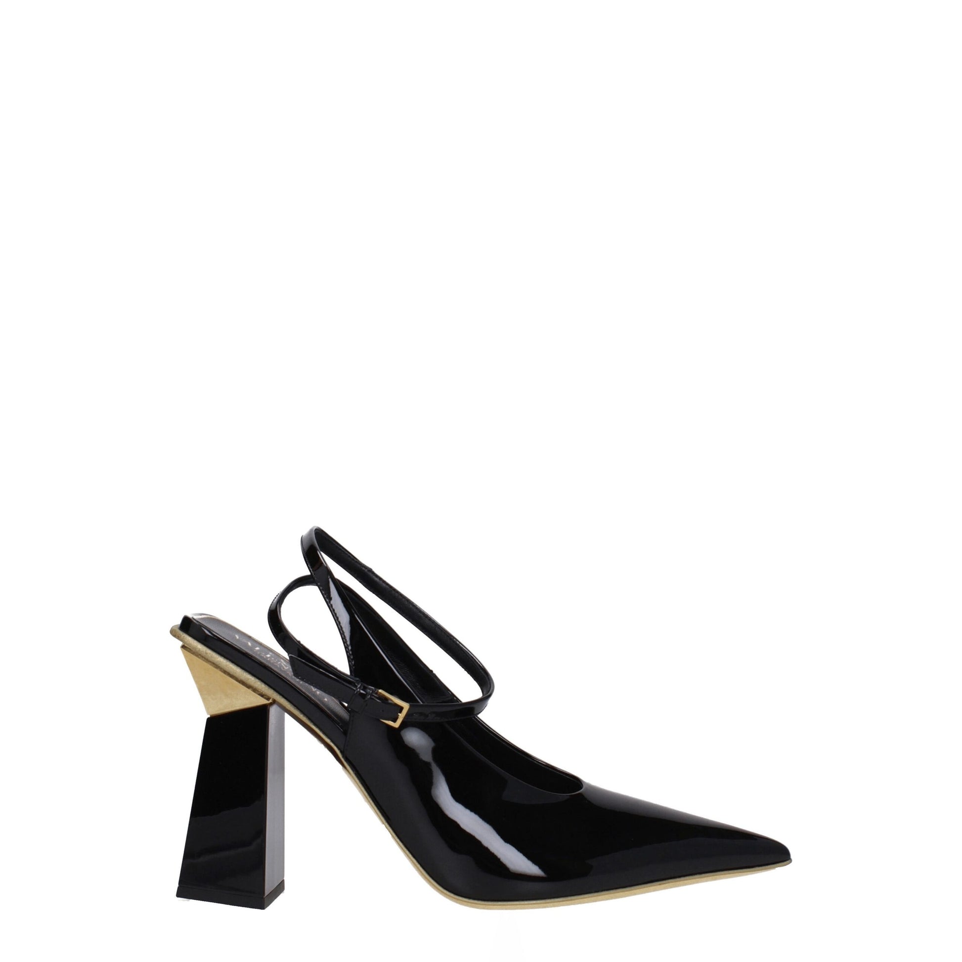 Black Leather Sandal