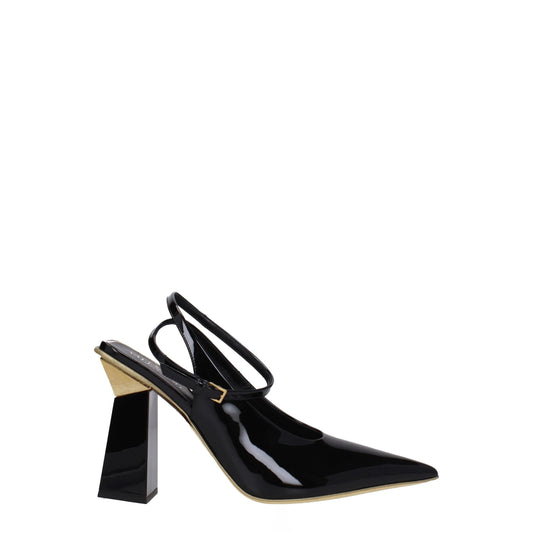 Black Leather Sandal