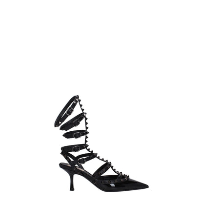Black Leather Sandal
