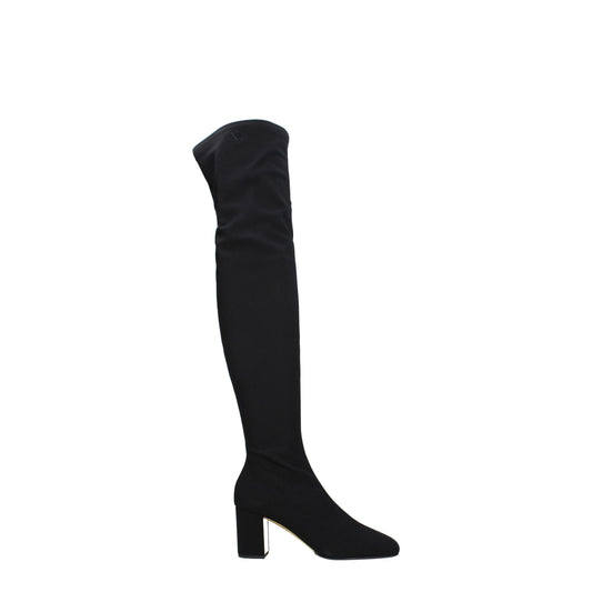 Black Fabric Over The Knee