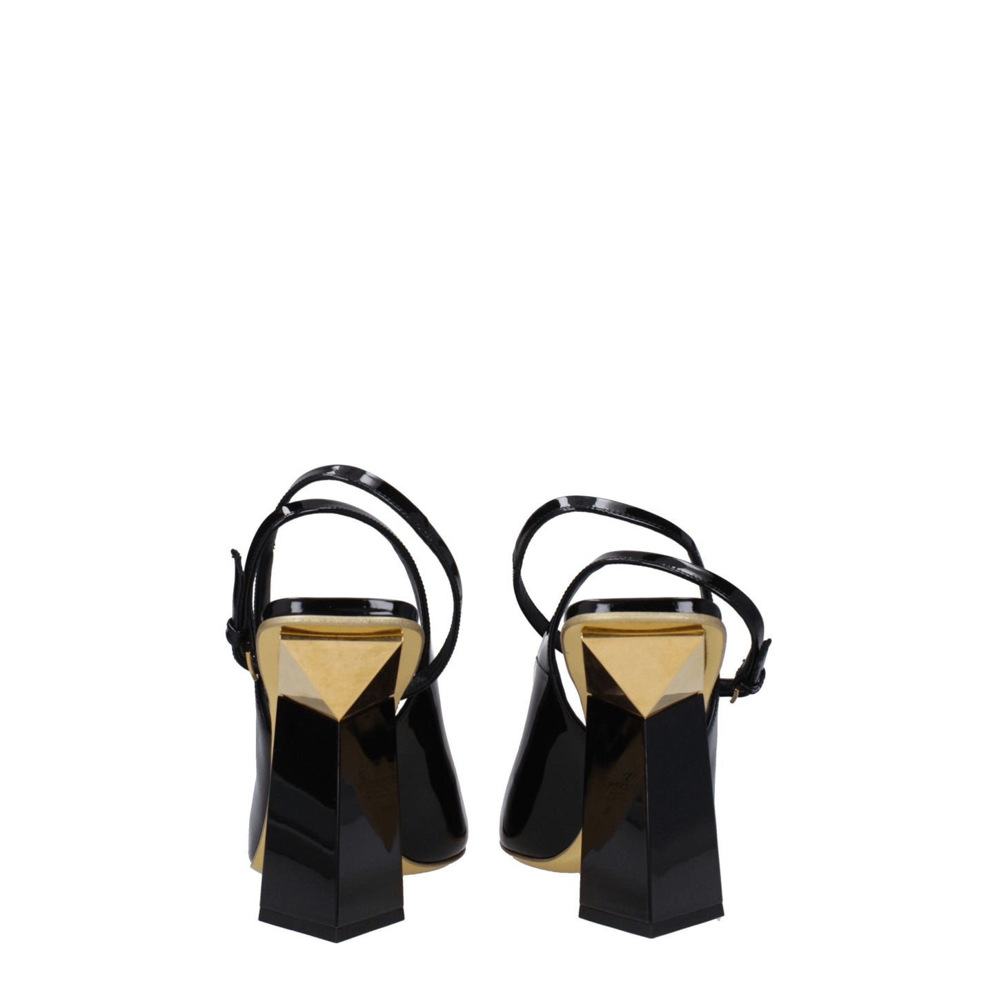 Black Leather Sandal