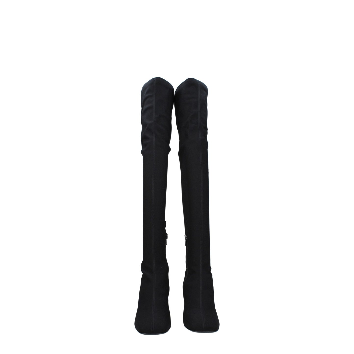 Black Fabric Over The Knee