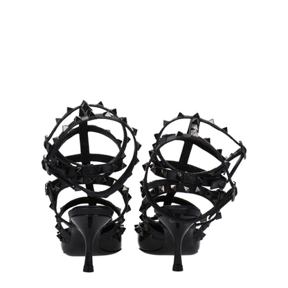 Black Leather Sandal