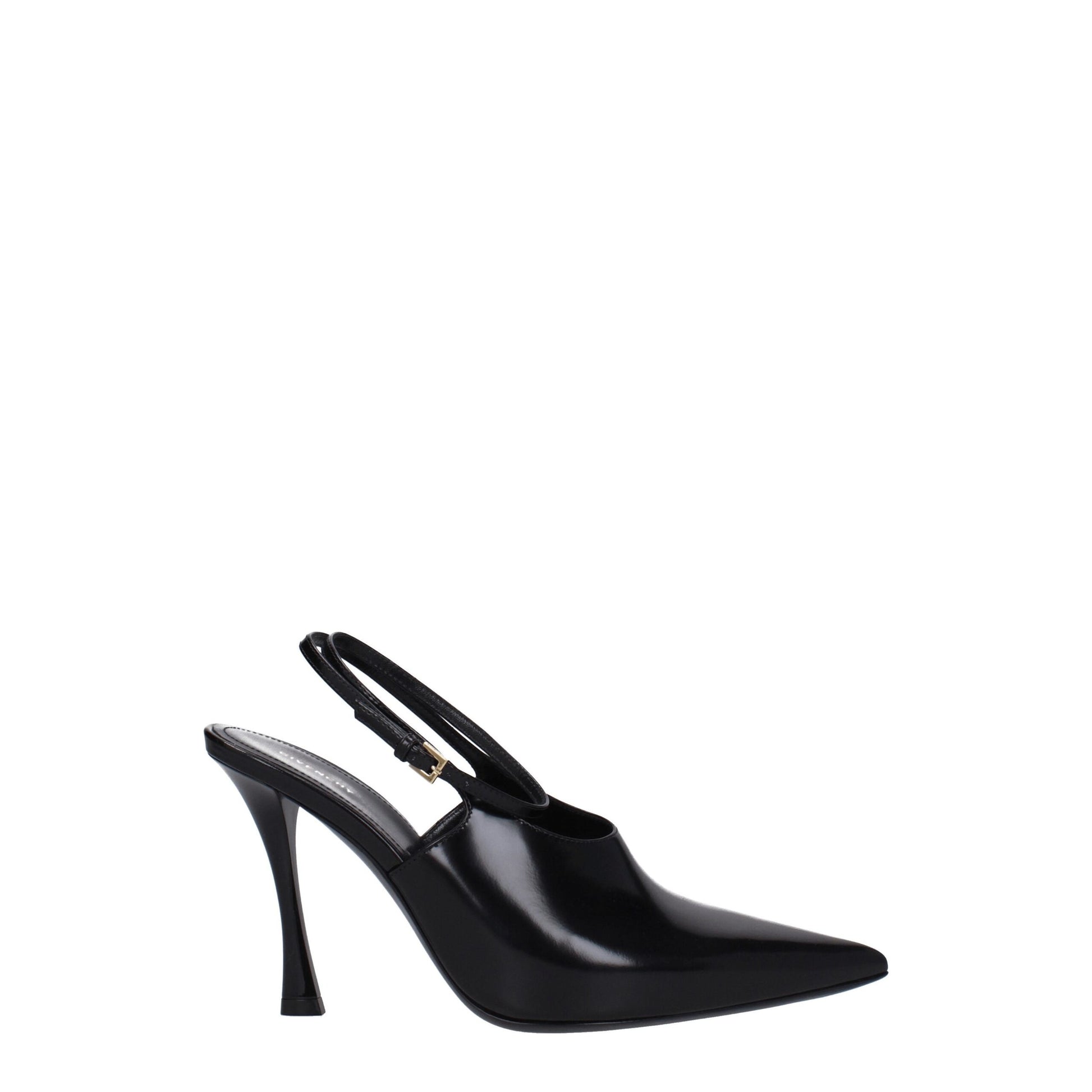 Black Leather Sandal