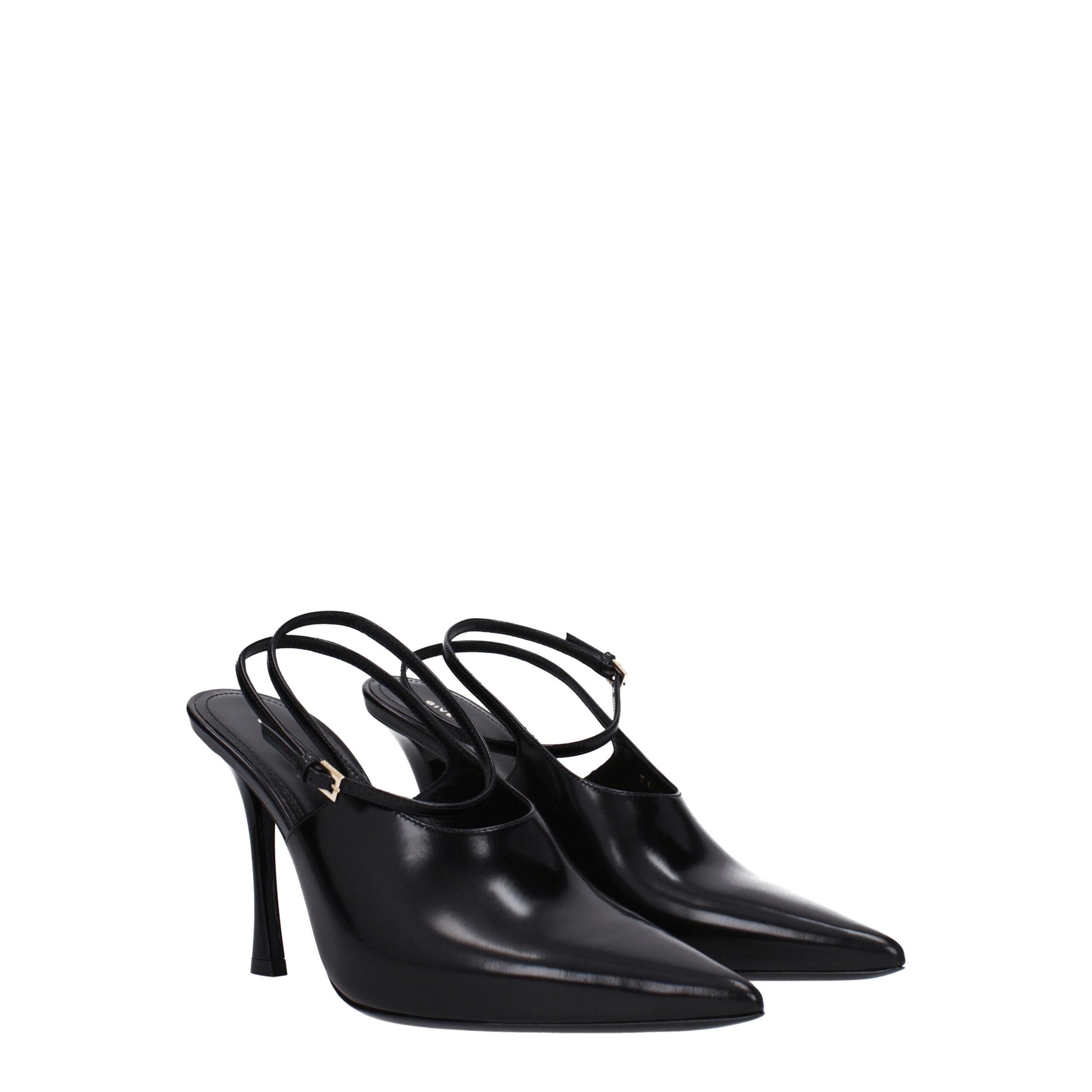 Black Leather Sandal