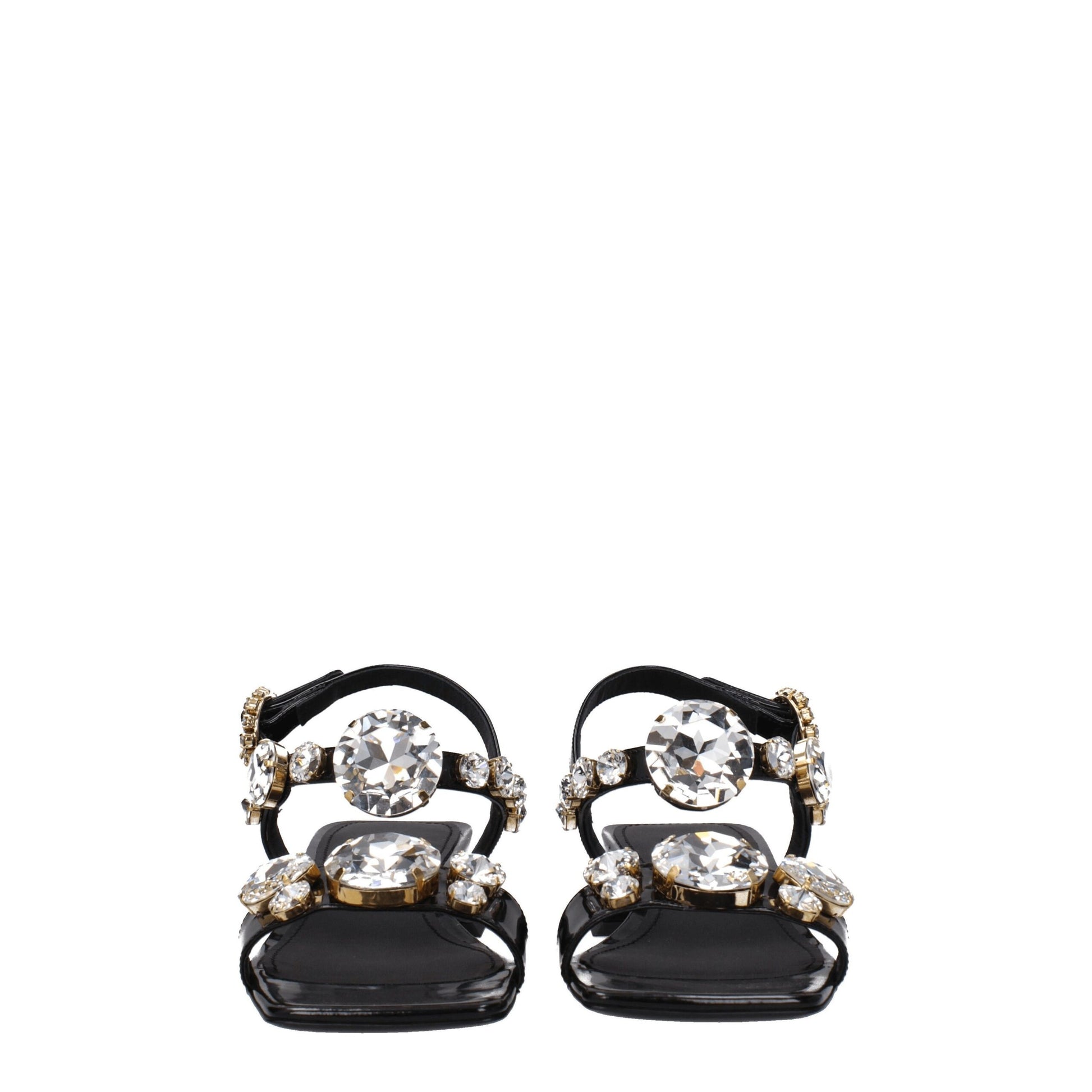 Black Leather Sandal