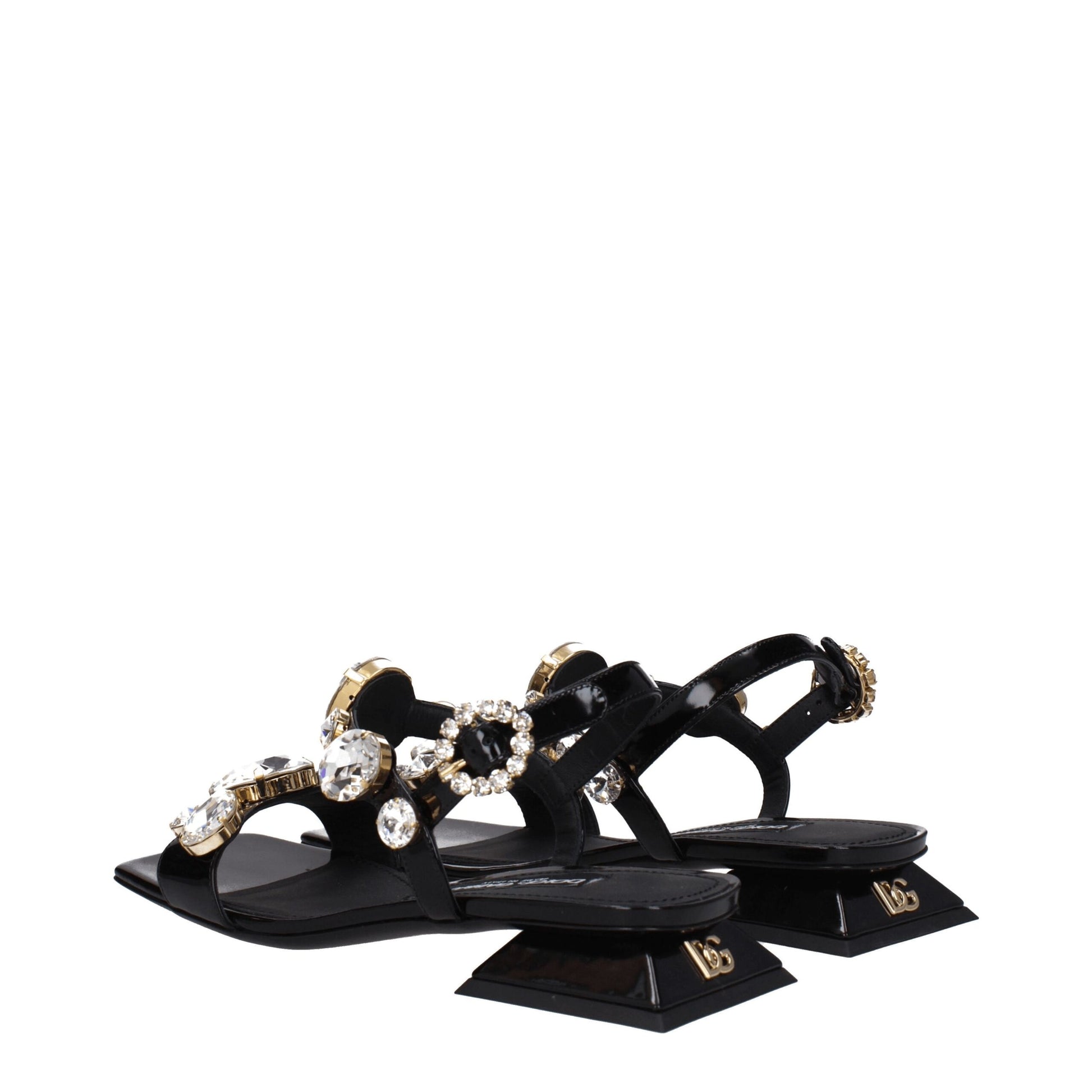 Black Leather Sandal