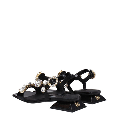 Black Leather Sandal