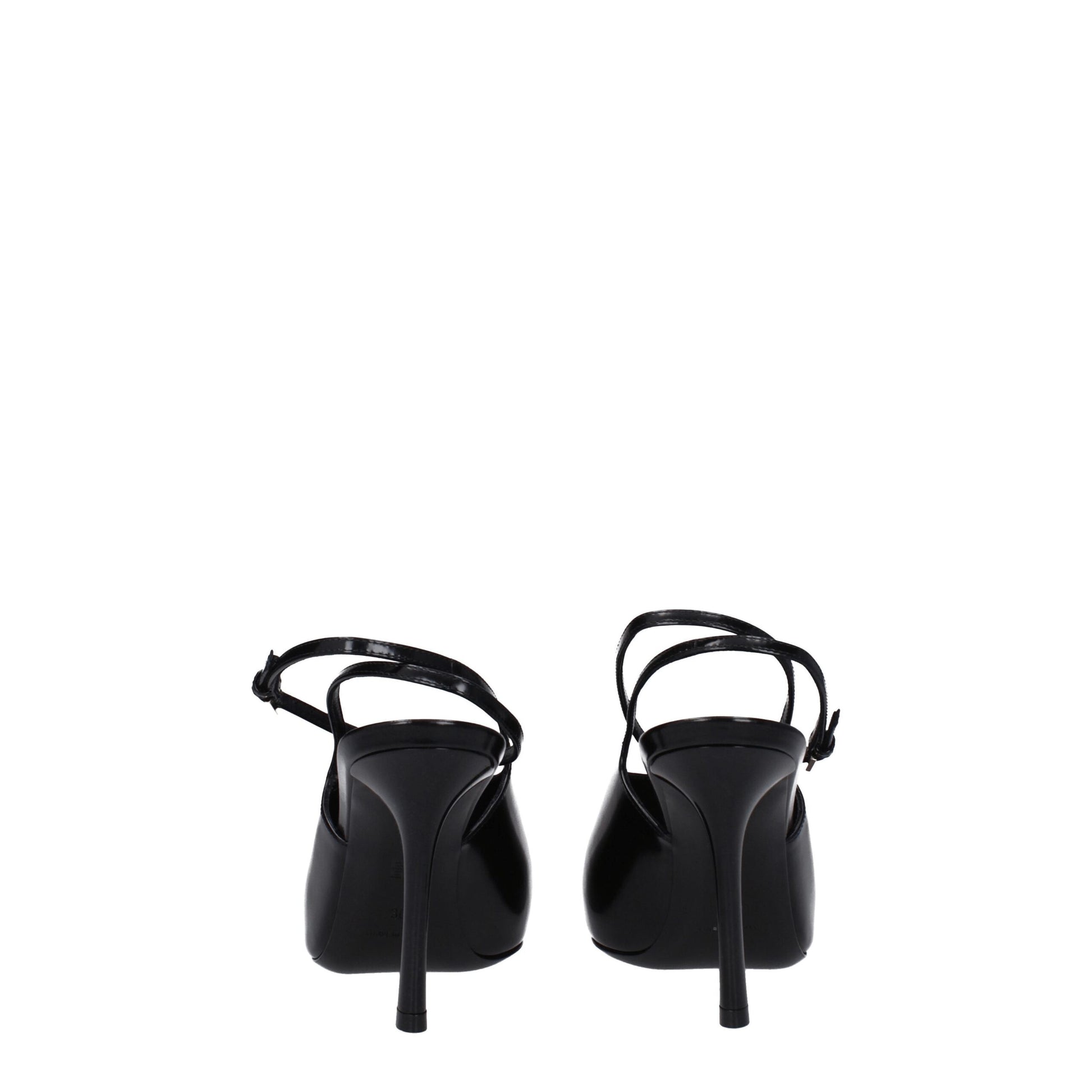 Black Leather Sandal