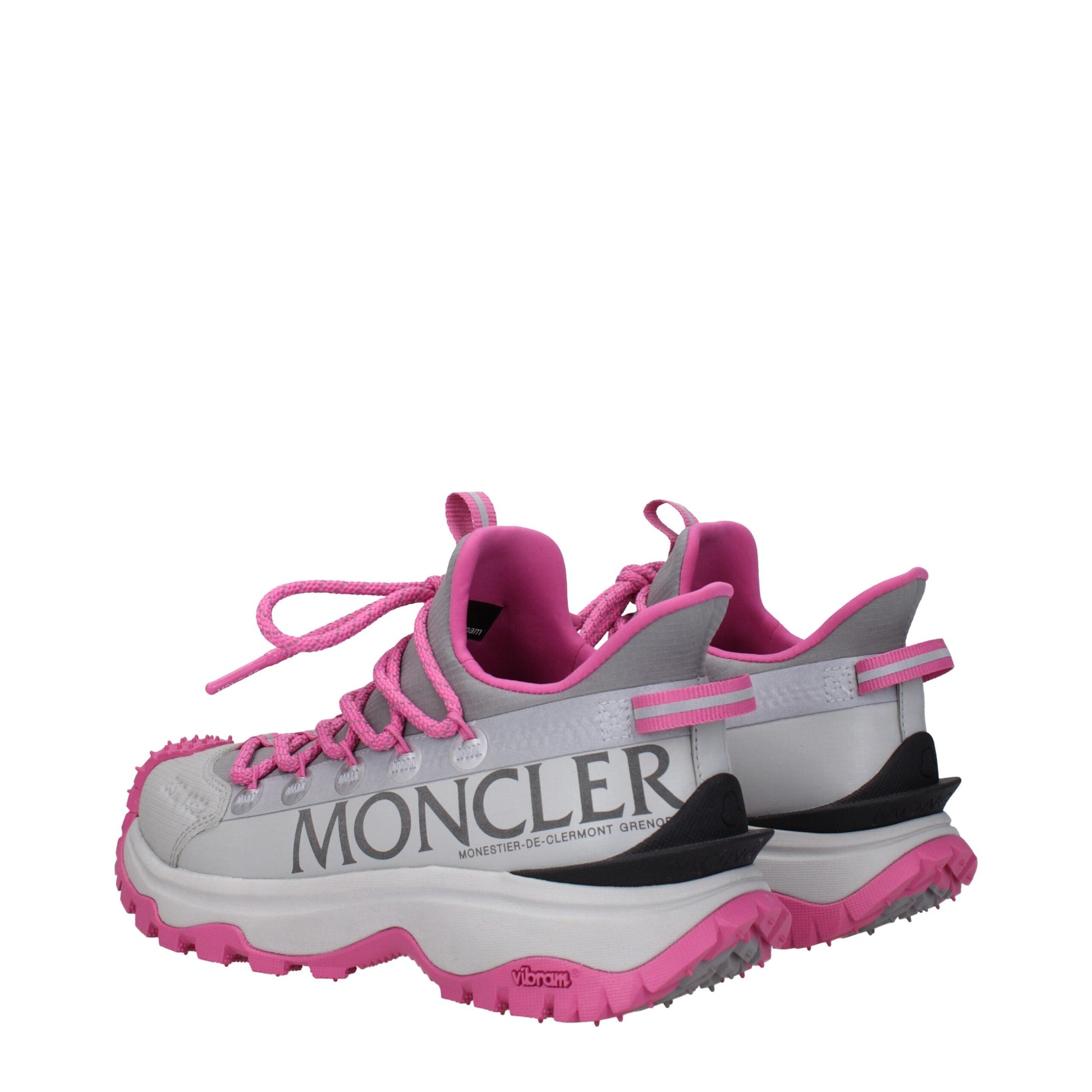 Gray Fabric Athletic Sneakers