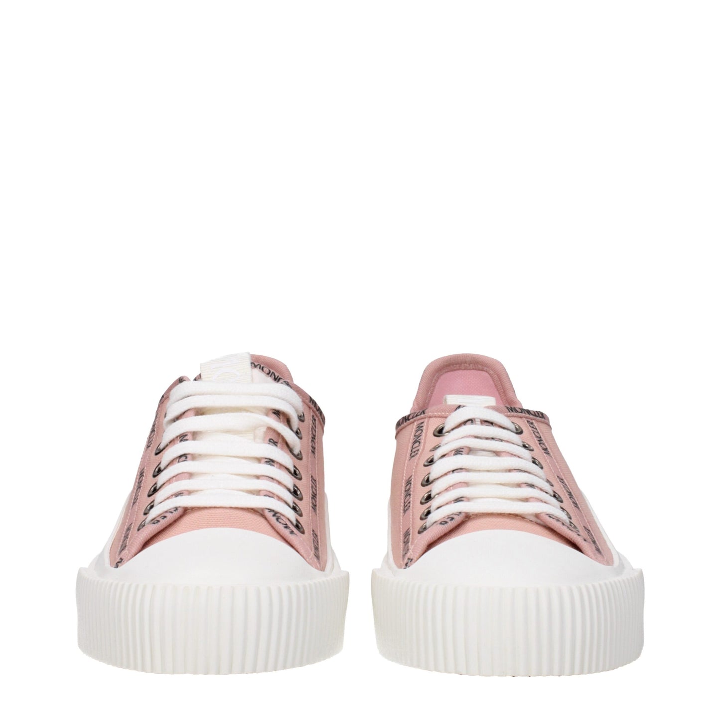 Pink Fabric Low Tops