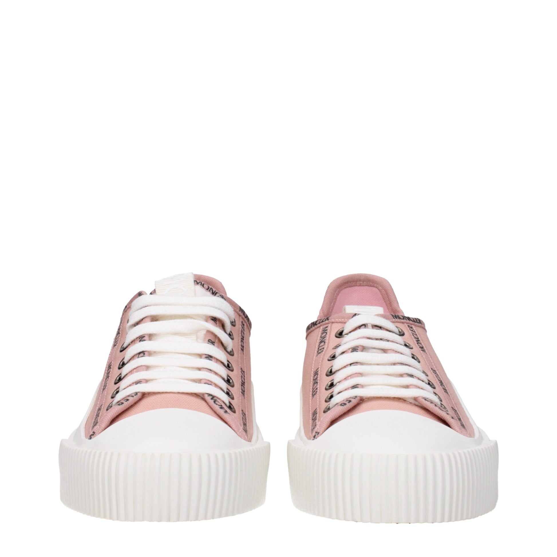 Pink Fabric Low Tops