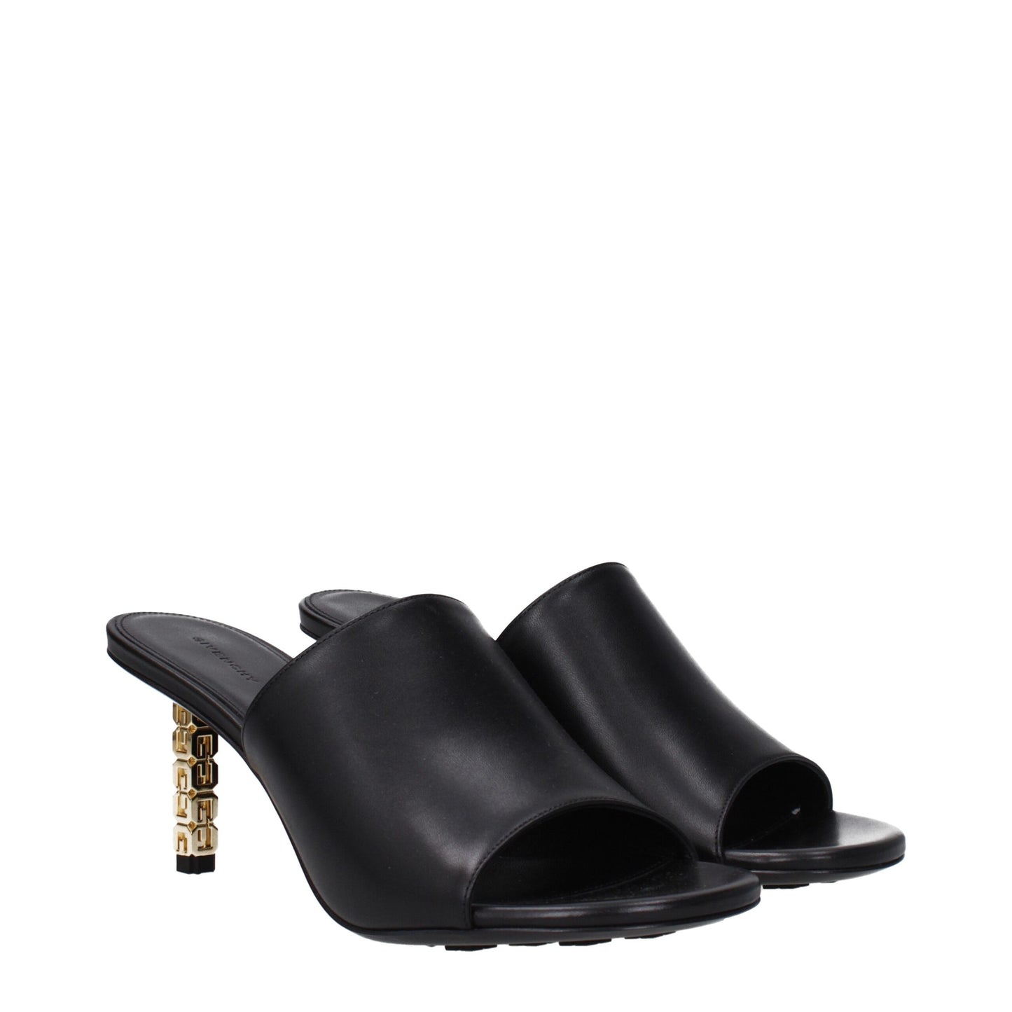Black Leather Sandal